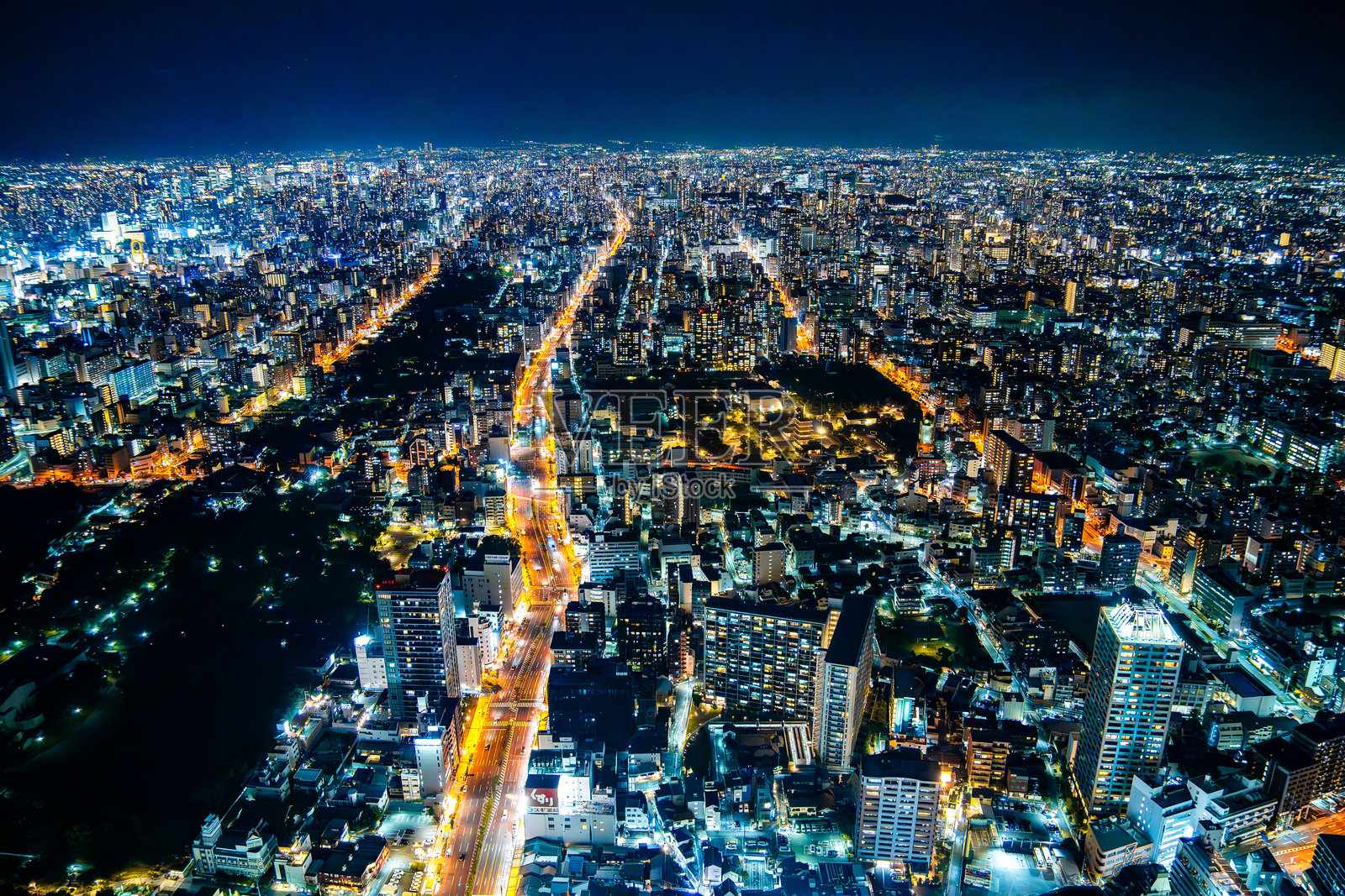 大阪夜景照片摄影图片