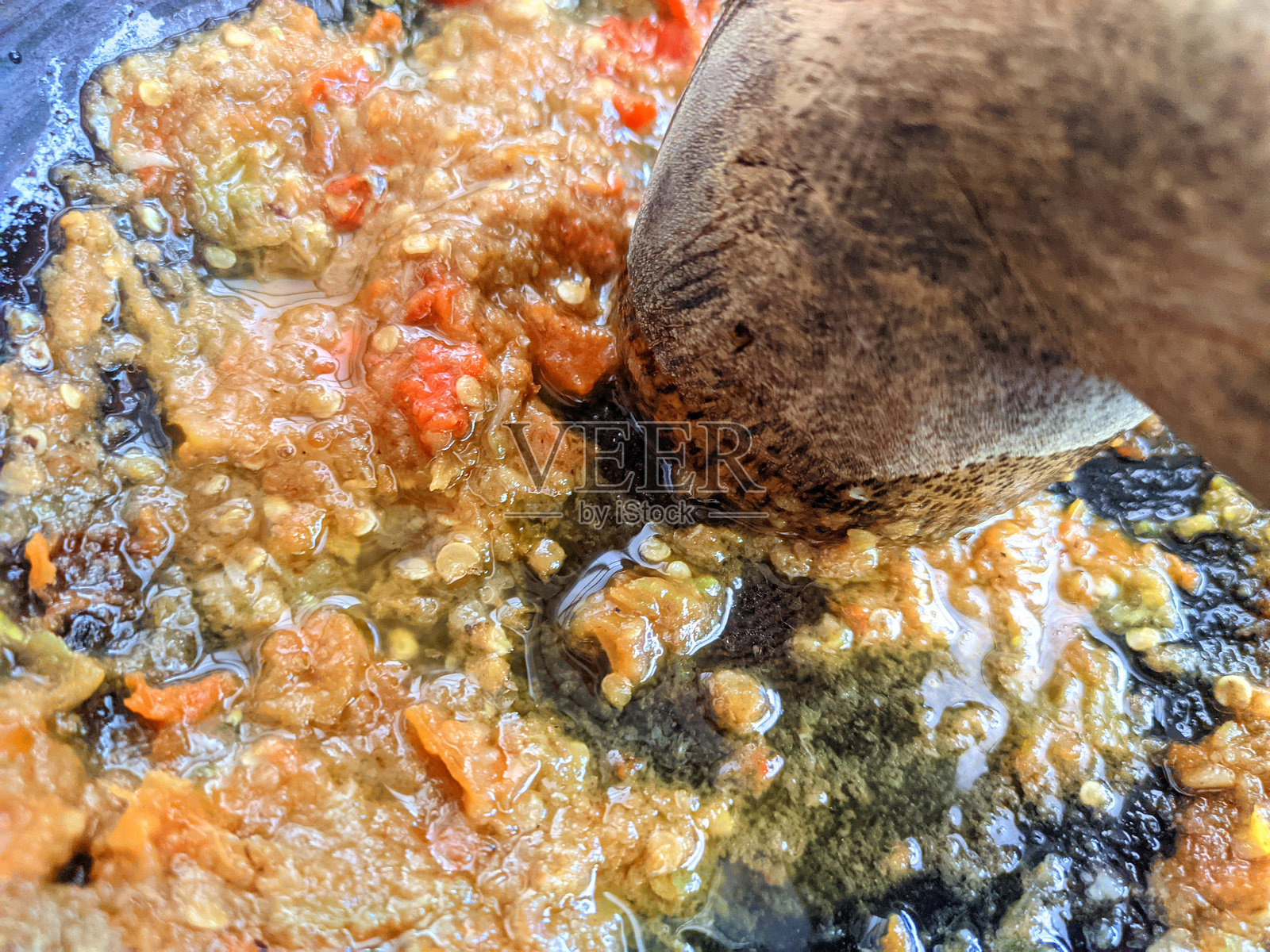 辣酱的特写照片摄影图片