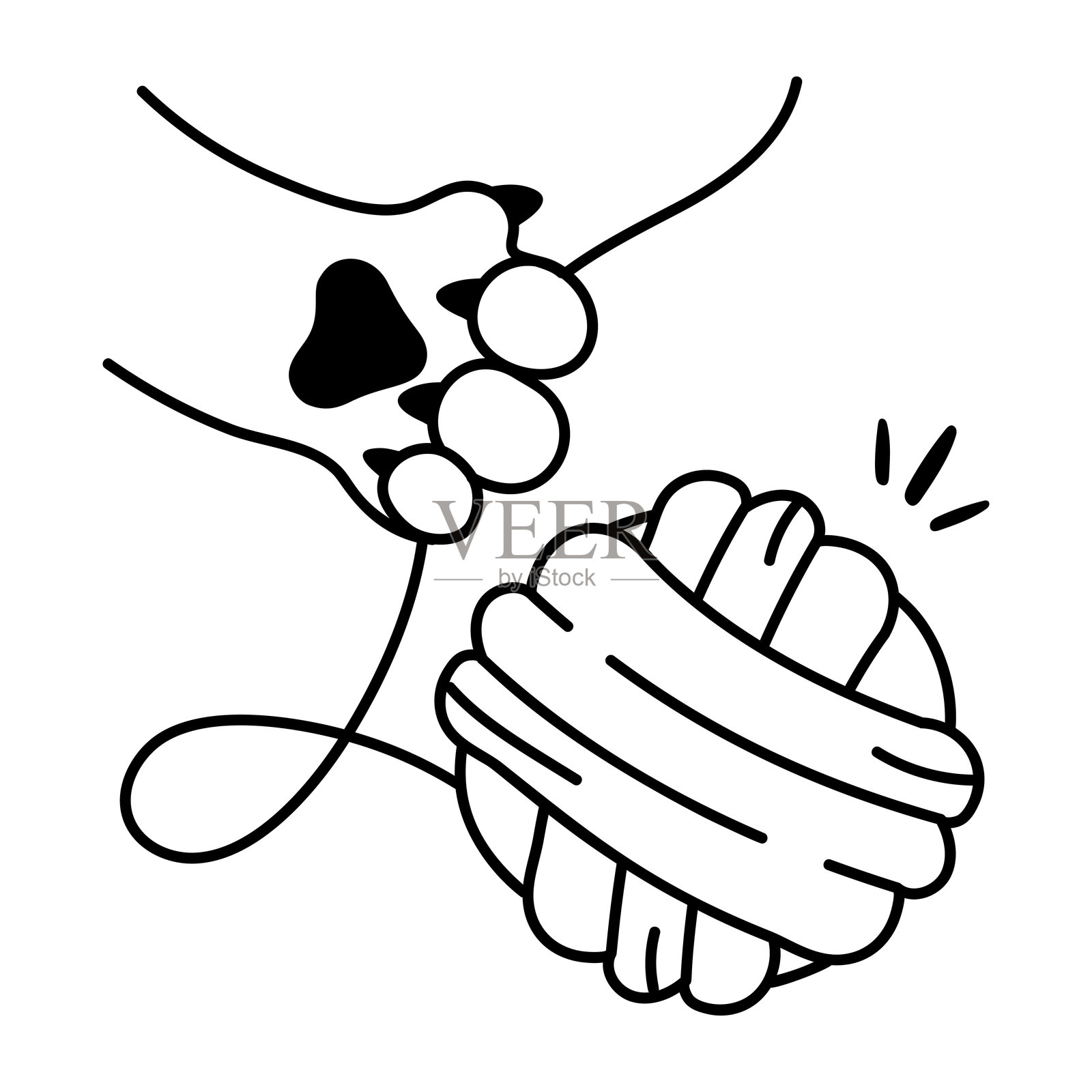 羊毛球插画图片素材