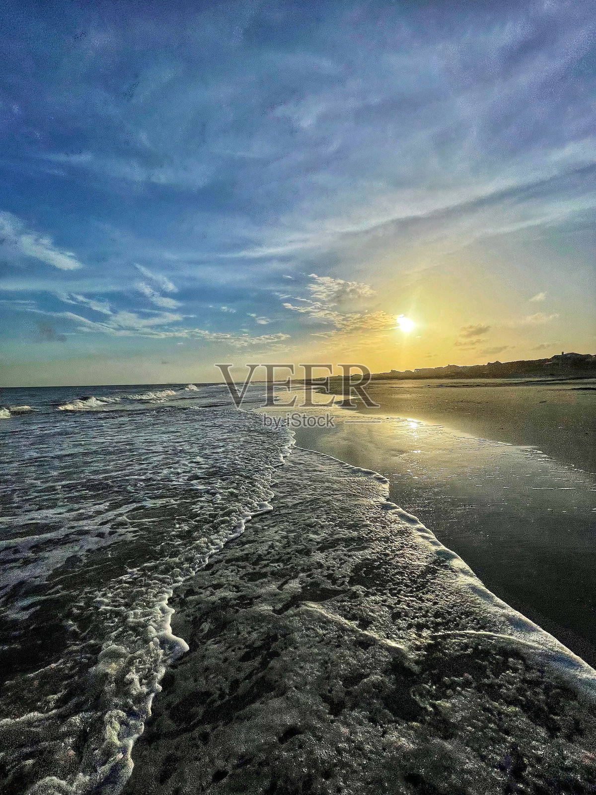 卡罗莱纳的日落照片摄影图片