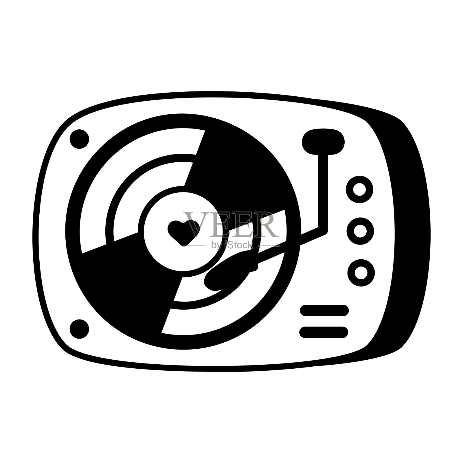 乙烯基插画图片素材