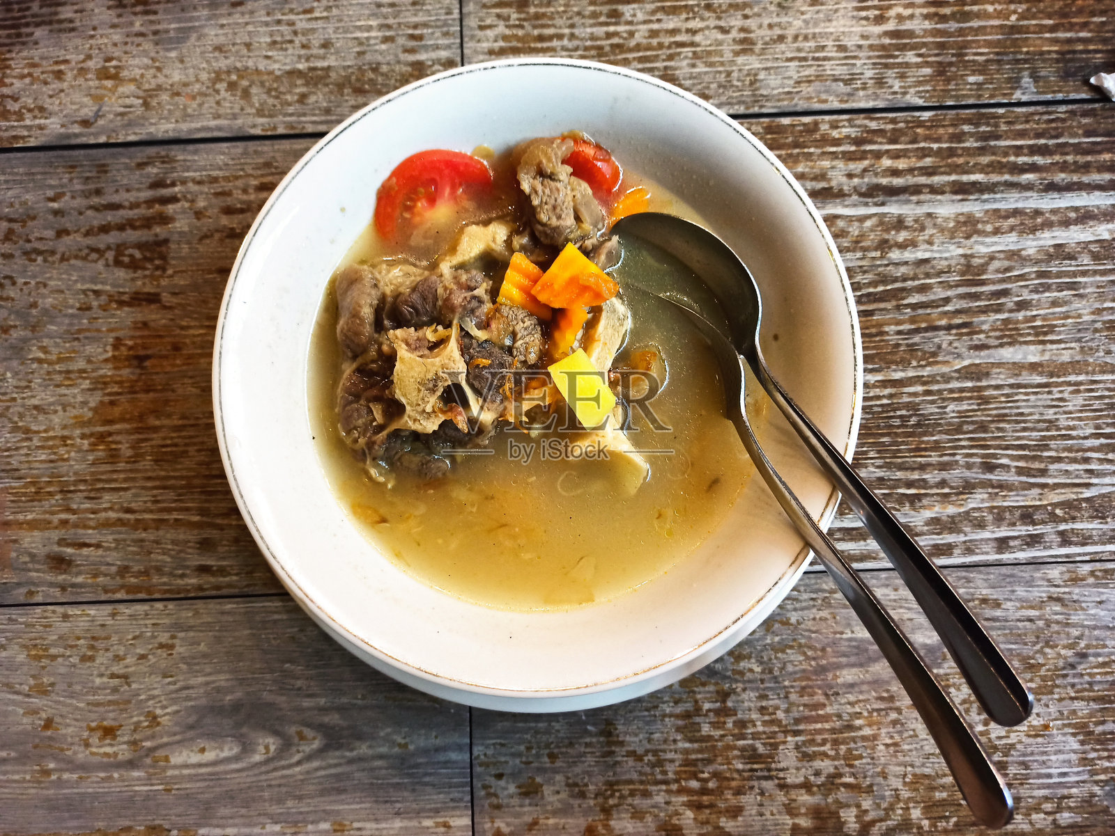 牛尾汤(牛尾汤)照片摄影图片