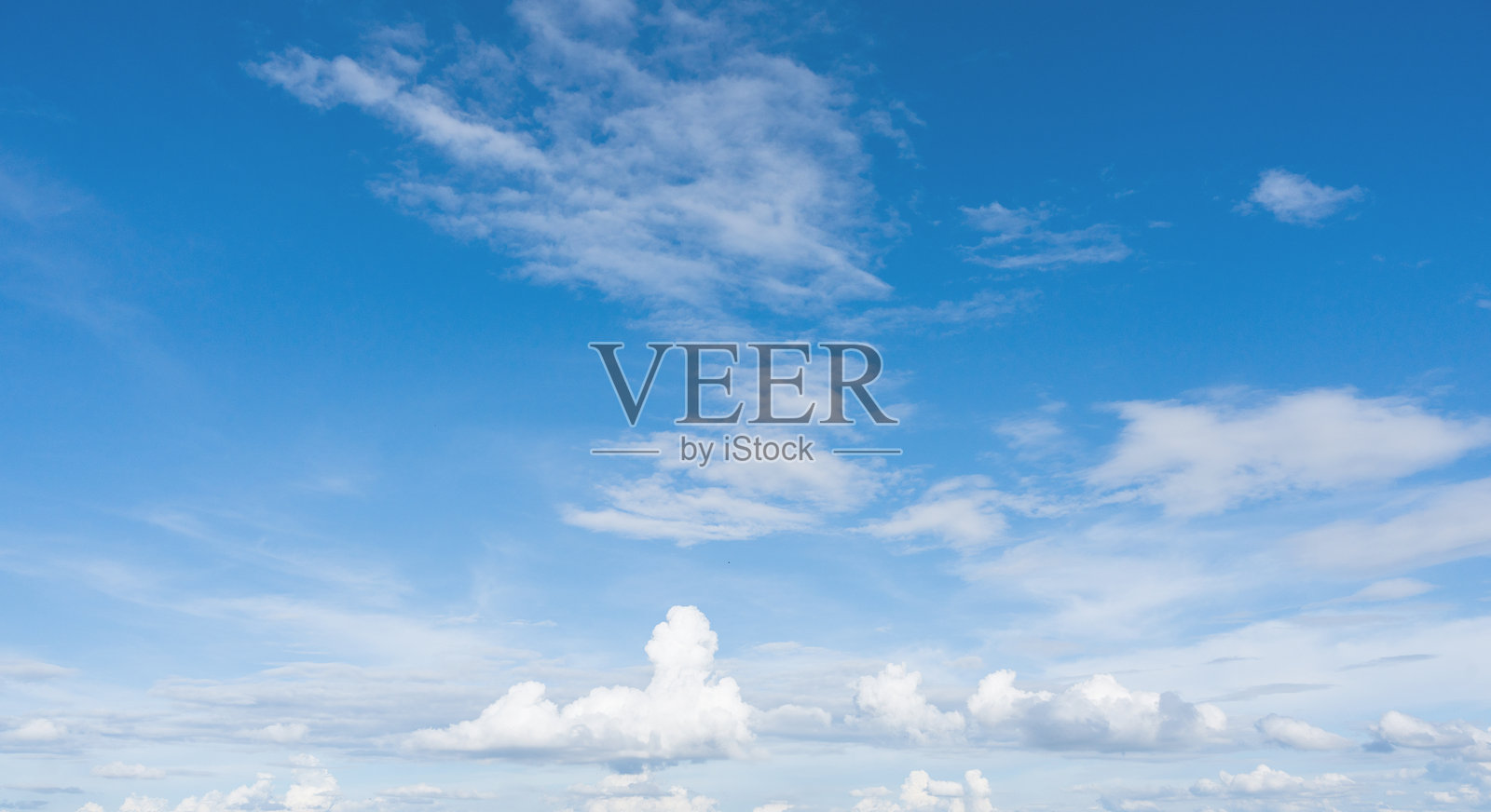 美丽的蓝天与白云的背景照片摄影图片