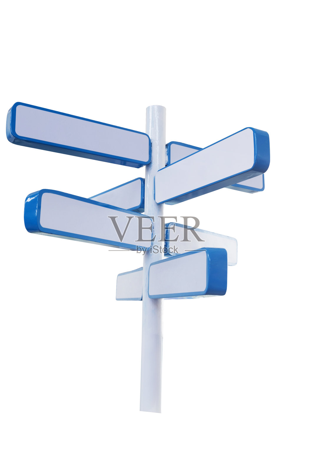 空白道路指示牌照片摄影图片