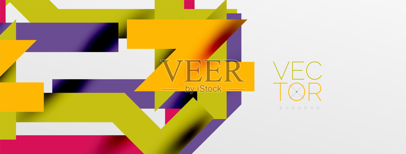 彩色条纹抽象线条背景。波普艺术抽象背景的封面,横幅,传单和海报等模板插画图片素材