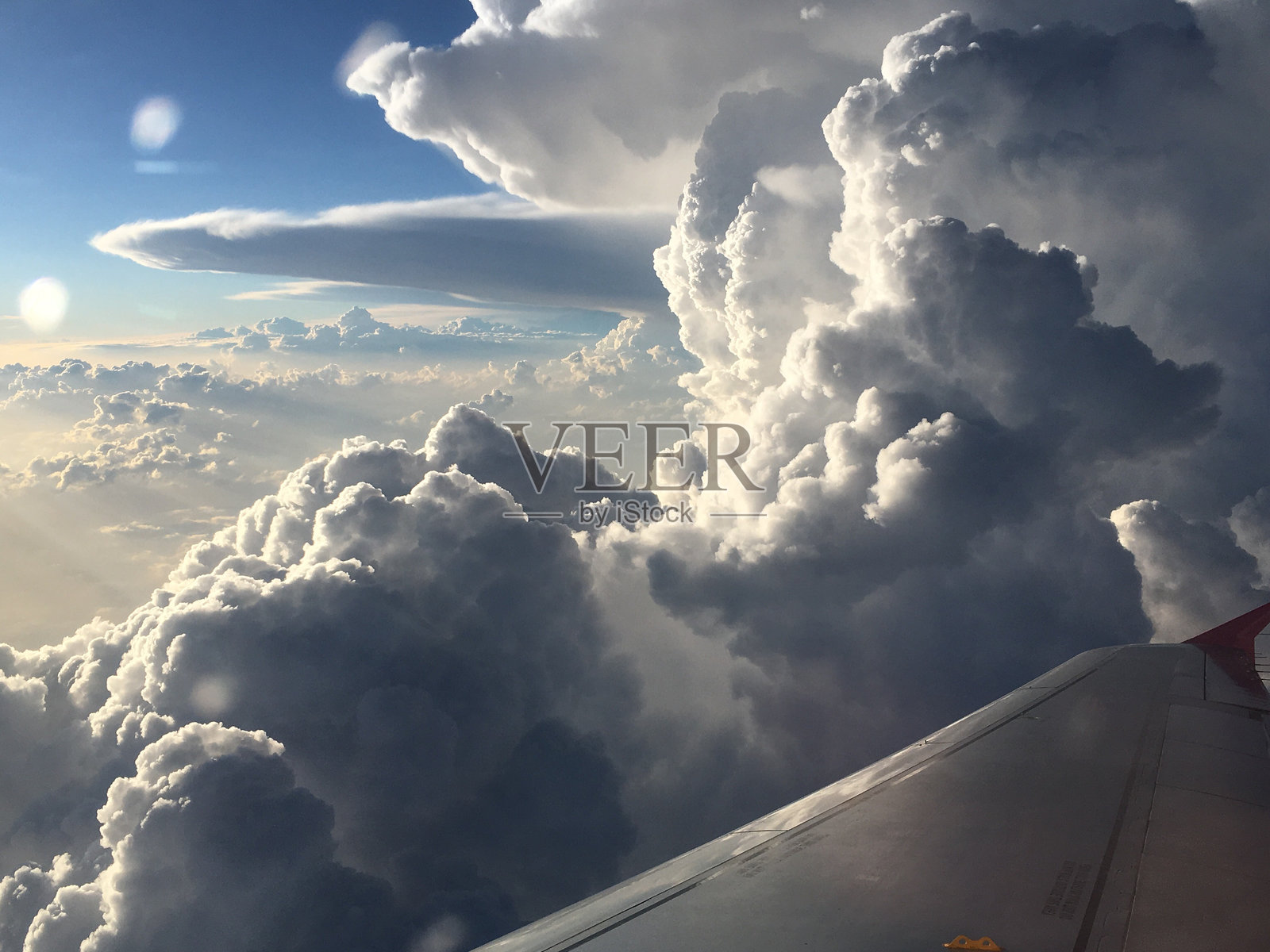 云景鸟瞰图照片摄影图片