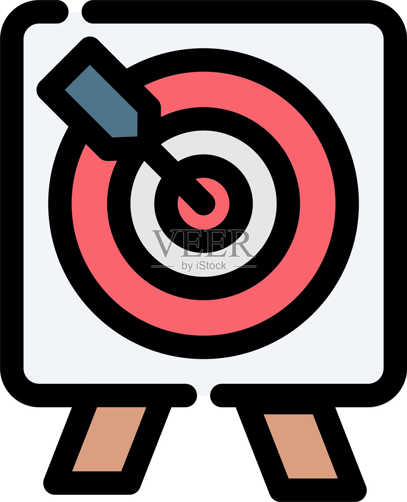 目标图标插画图片素材