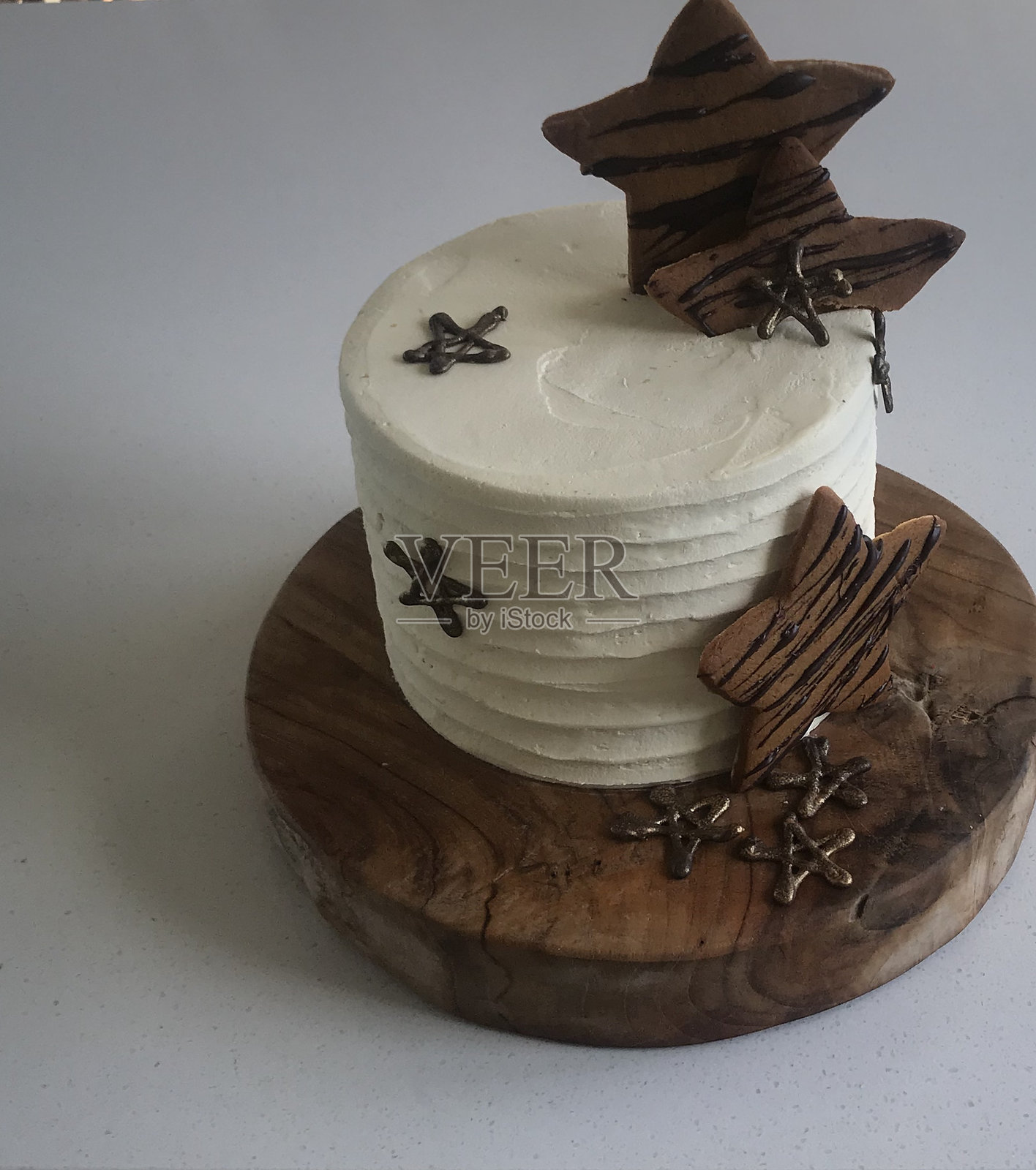 姜饼蛋糕照片摄影图片