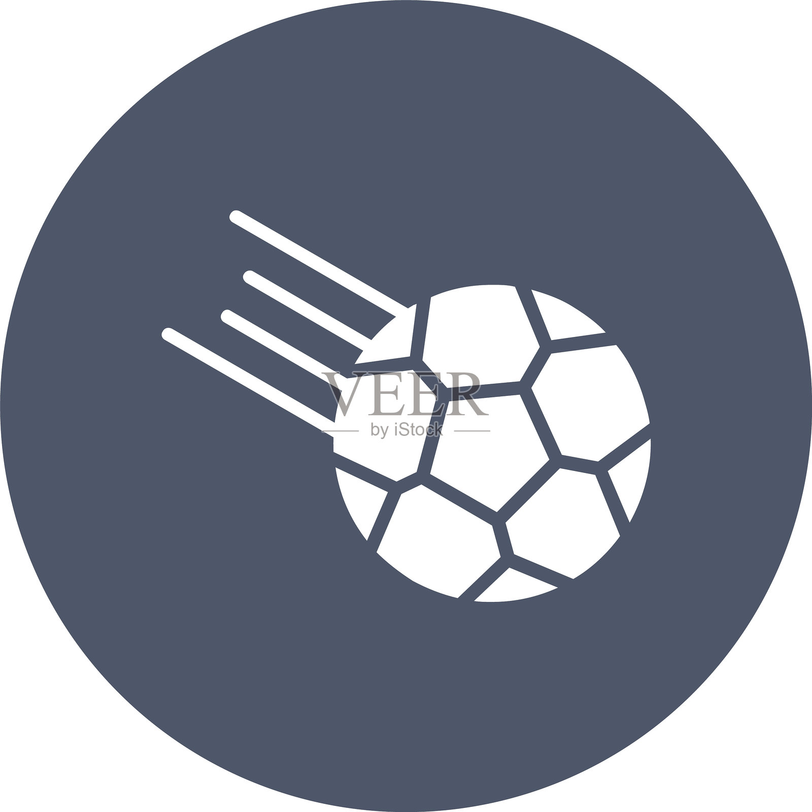 足球短裤字形圆圈图标插画图片素材