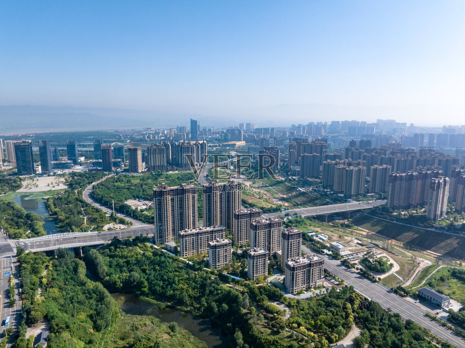 河南三门峡市城市风光照片摄影图片