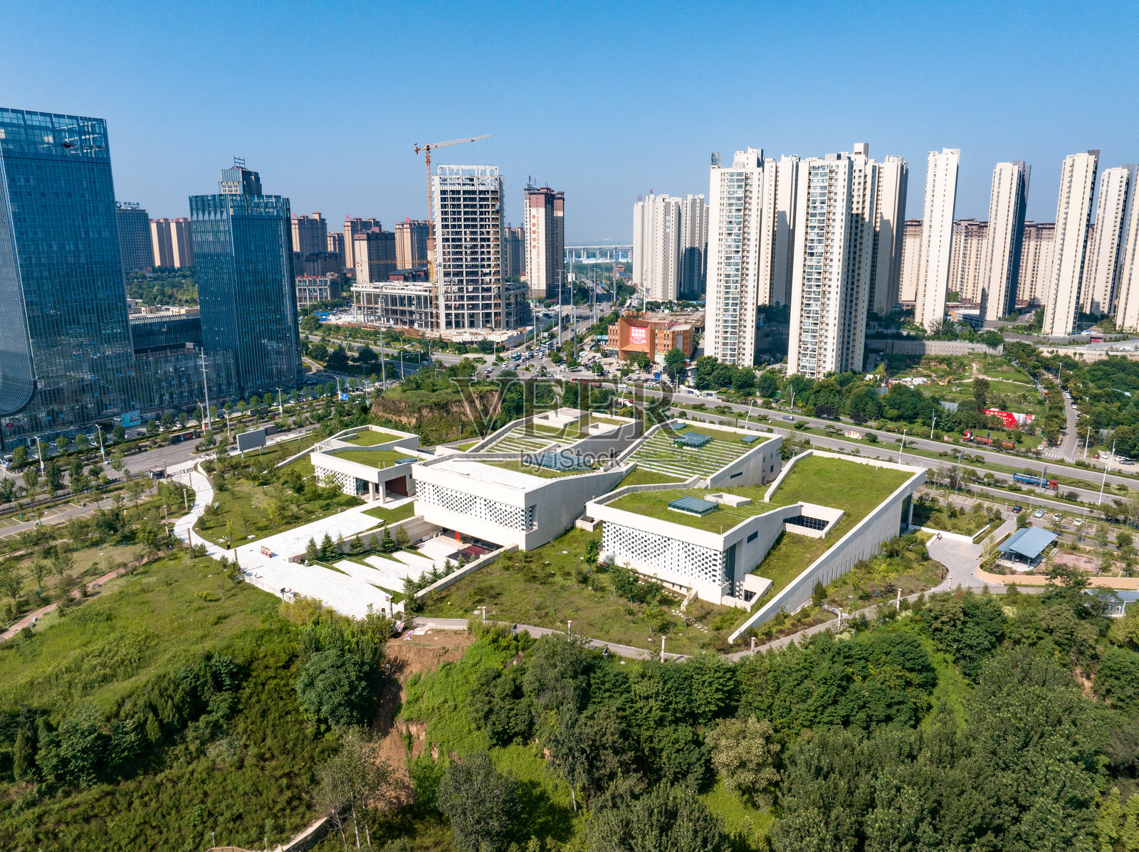 三门峡庙底沟遗址照片摄影图片