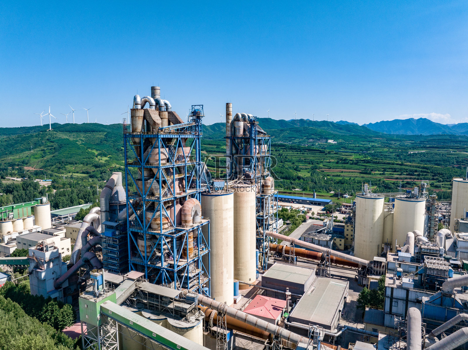 水泥厂照片摄影图片