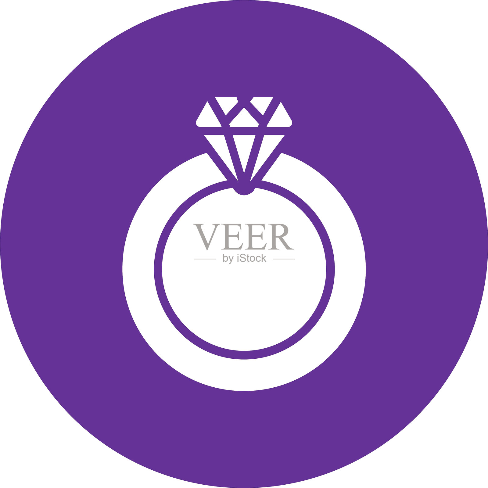 环形字形圆形图标插画图片素材