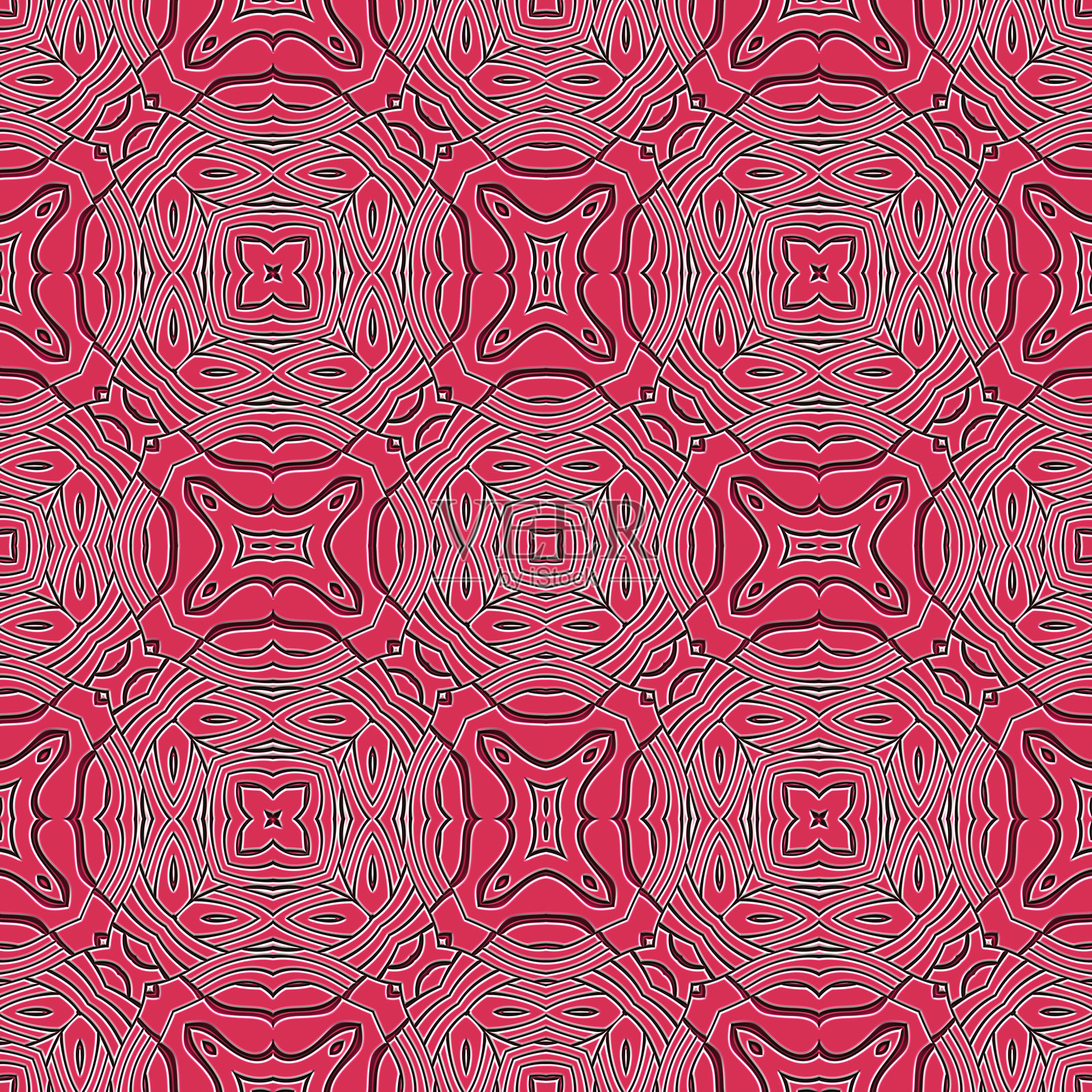 彩色面料的无缝质感。现代时尚的抽象纹理。光栅插图。插画图片素材