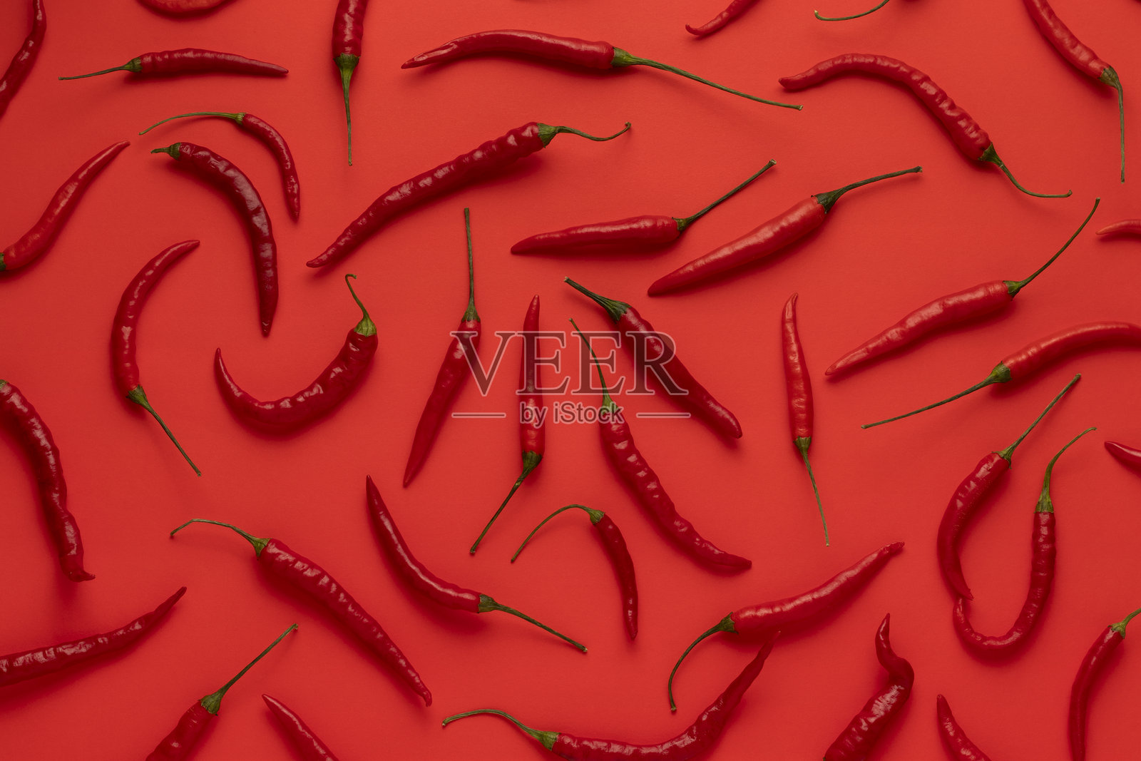 安得拉邦红辣椒。照片摄影图片