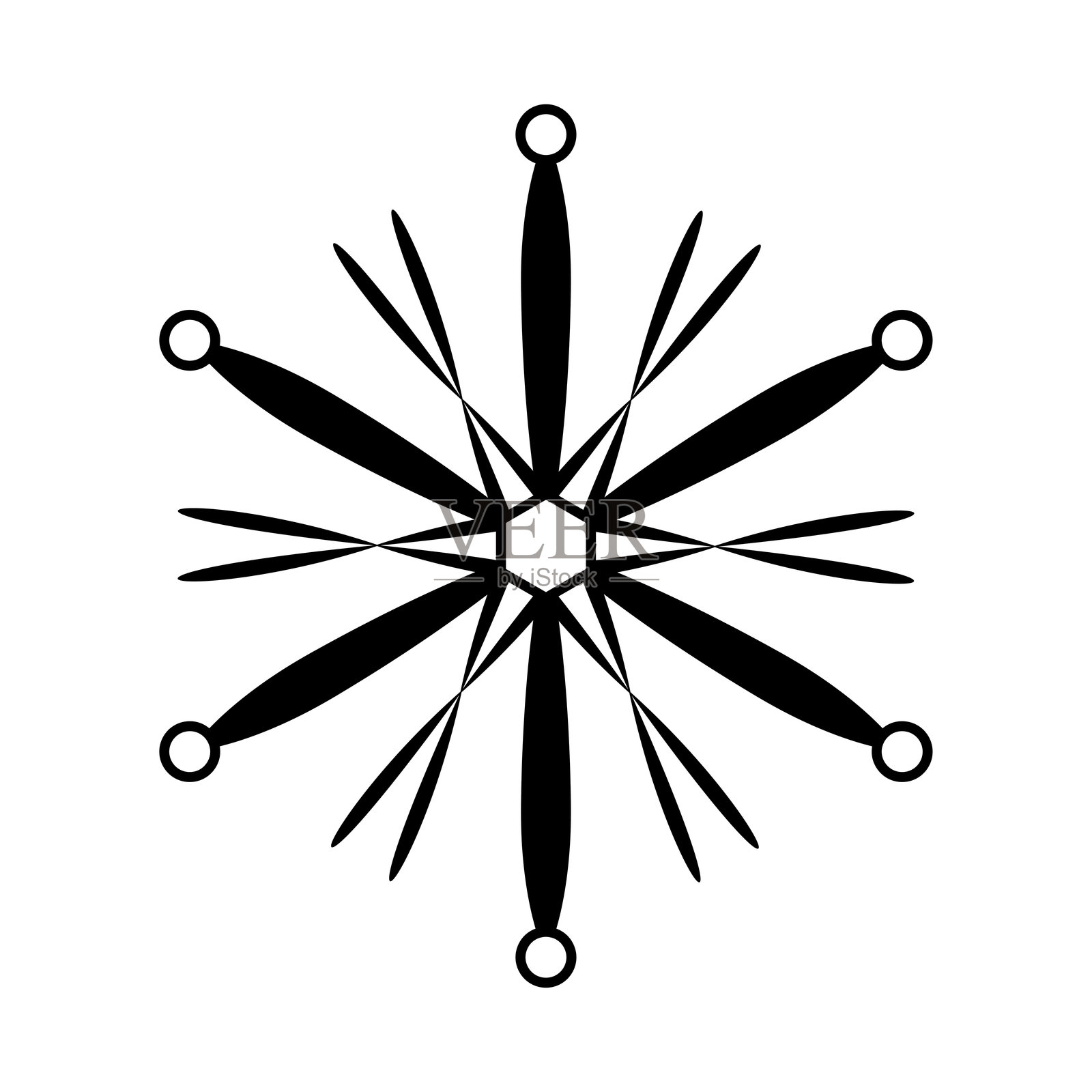 圣诞装饰插画图片素材