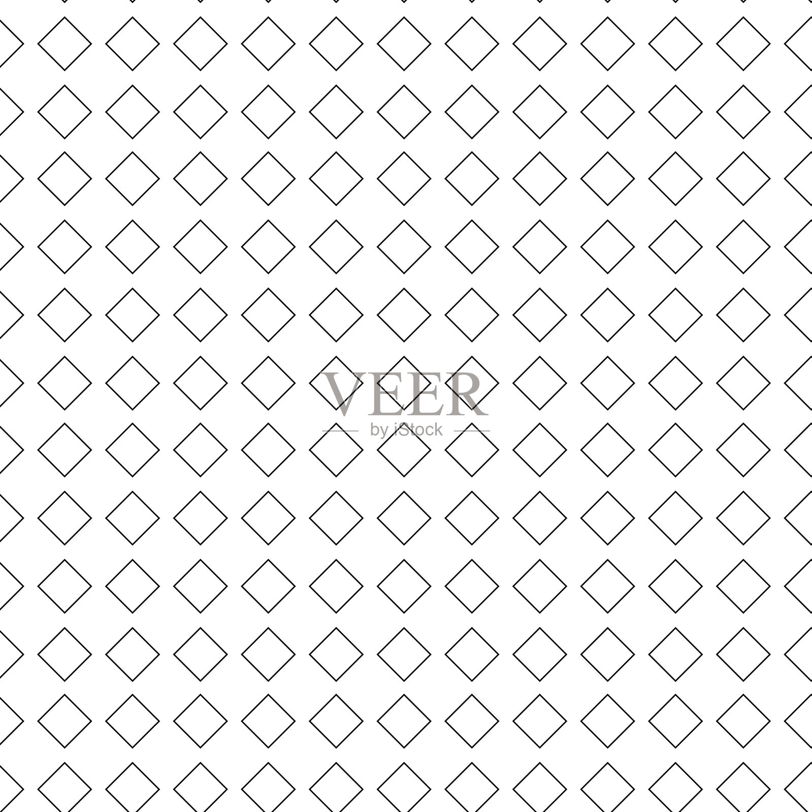 抽象的几何图案与十字,条纹,线条。无缝矢量背景。插画图片素材