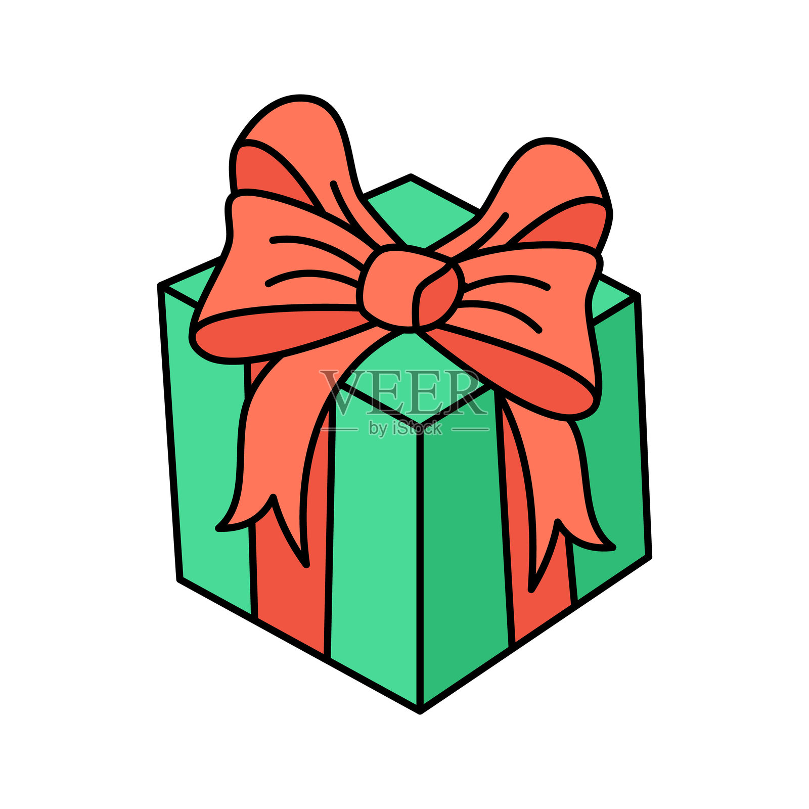 礼物插画图片素材