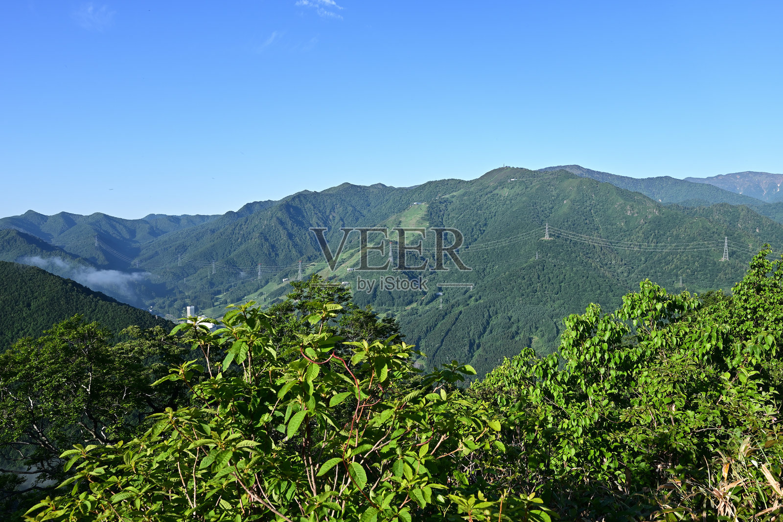 山。日本群马县的泰拉普尤和仙野仓照片摄影图片