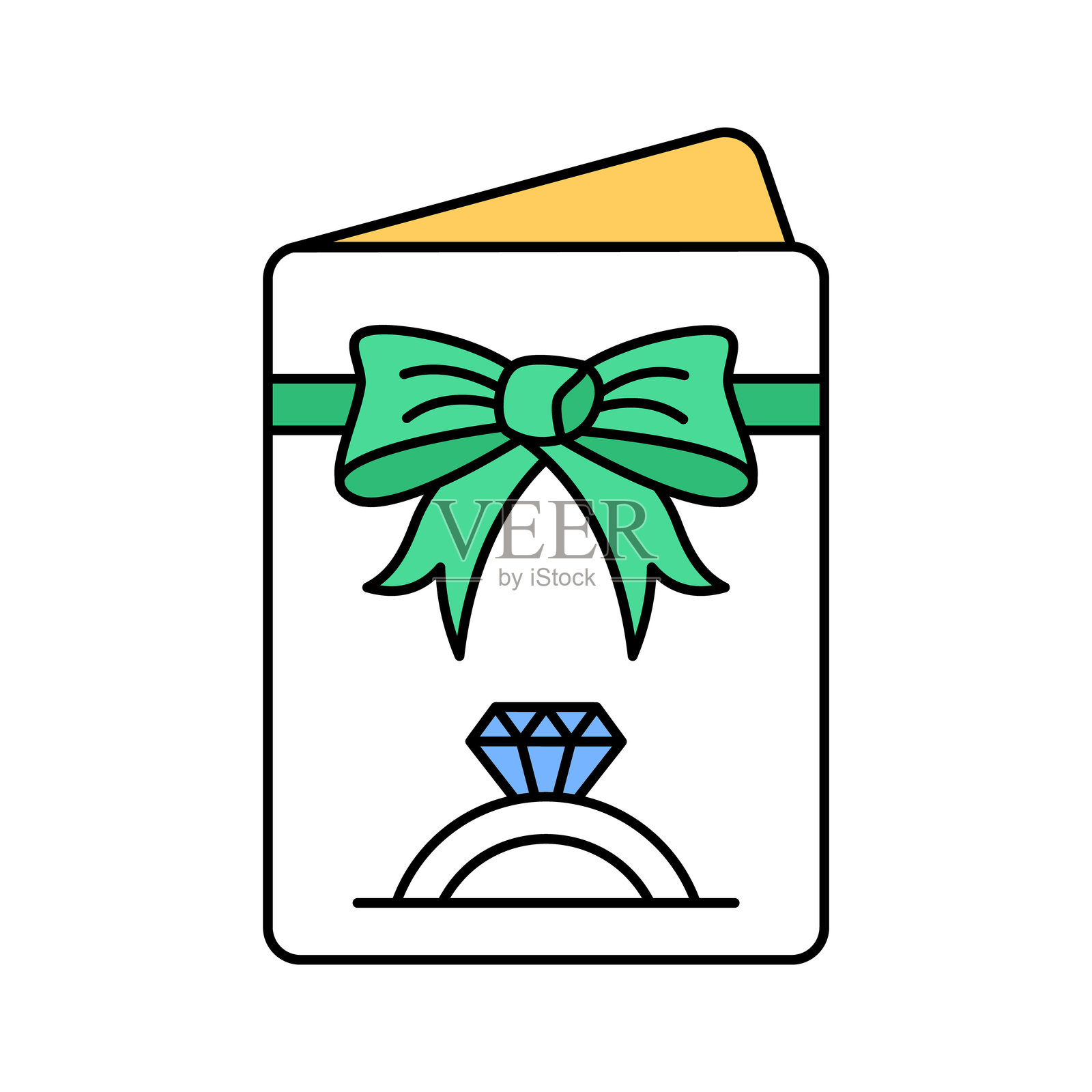 邀请卡插画图片素材