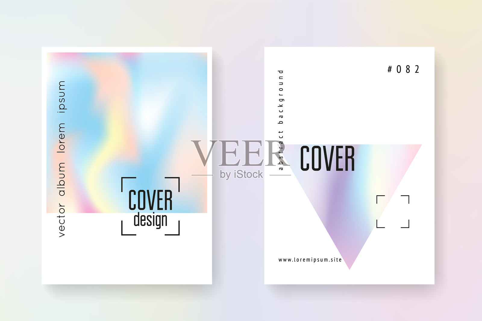 彩虹网。现代的效果。彩虹色的演示。数字向量。频谱的海报。彩色金属插图。蓝色梯度纸。紫色彩虹网插画图片素材