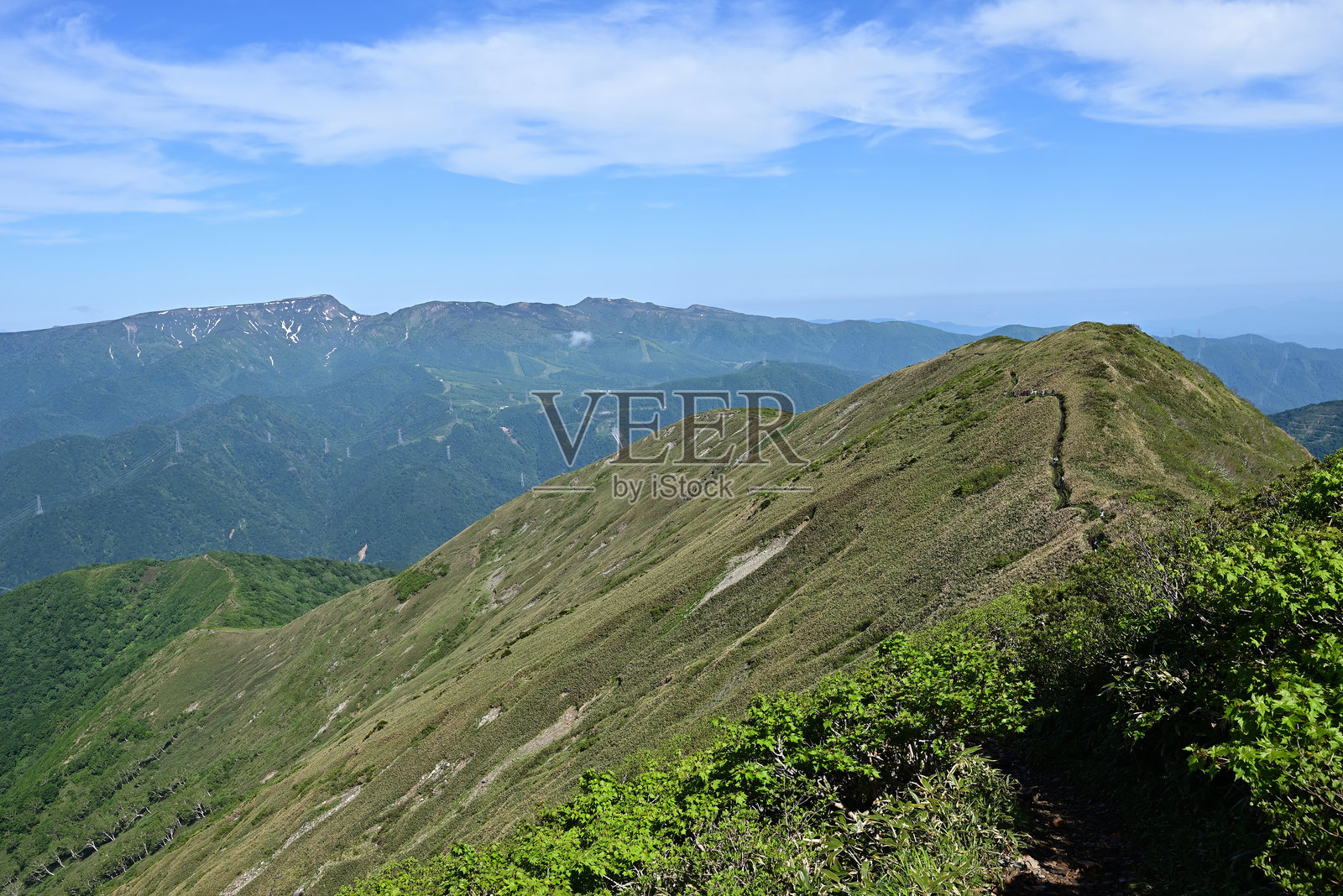 山。日本群马县的泰拉普尤和仙野仓照片摄影图片