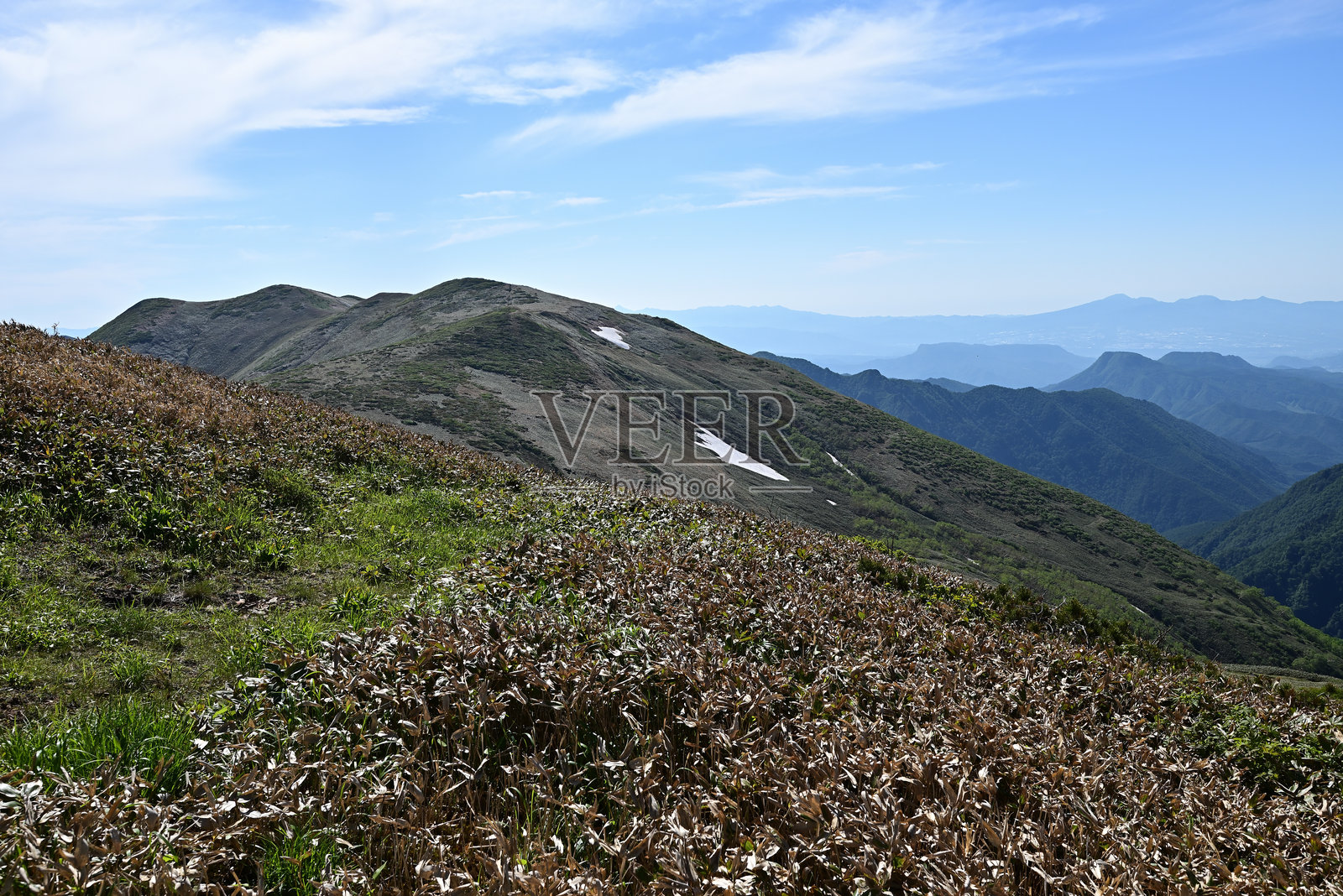 山。日本群马县的泰拉普尤和仙野仓照片摄影图片
