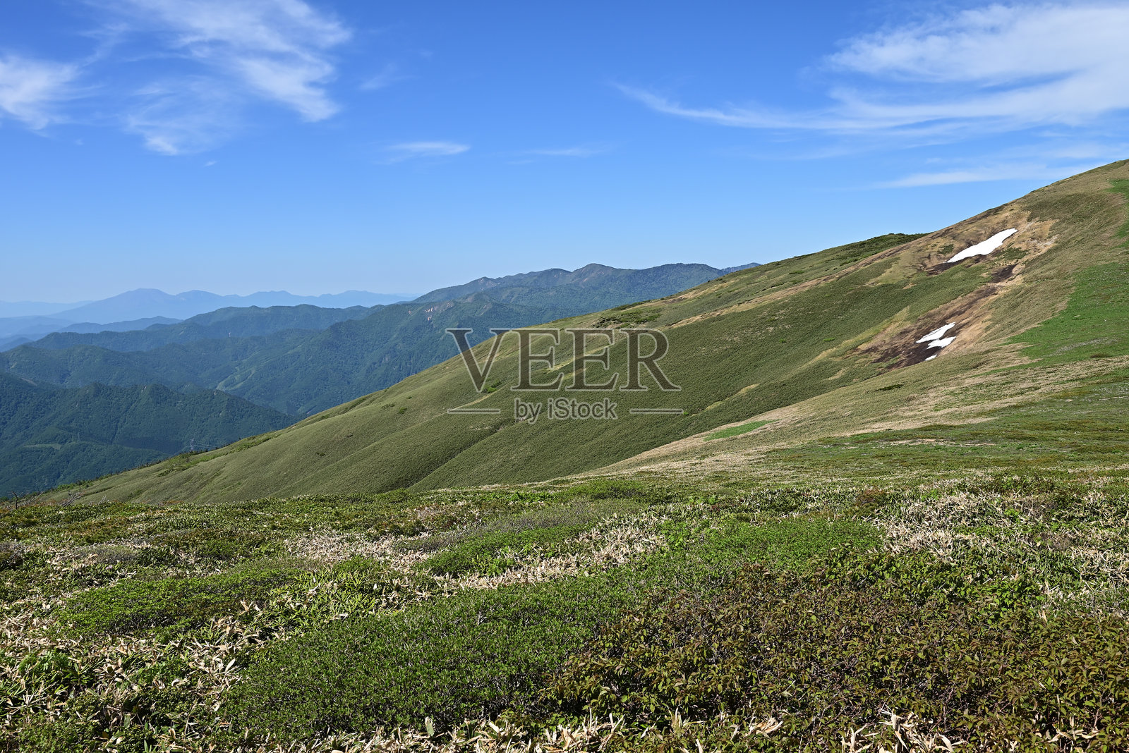 山。日本群马县的泰拉普尤和仙野仓照片摄影图片