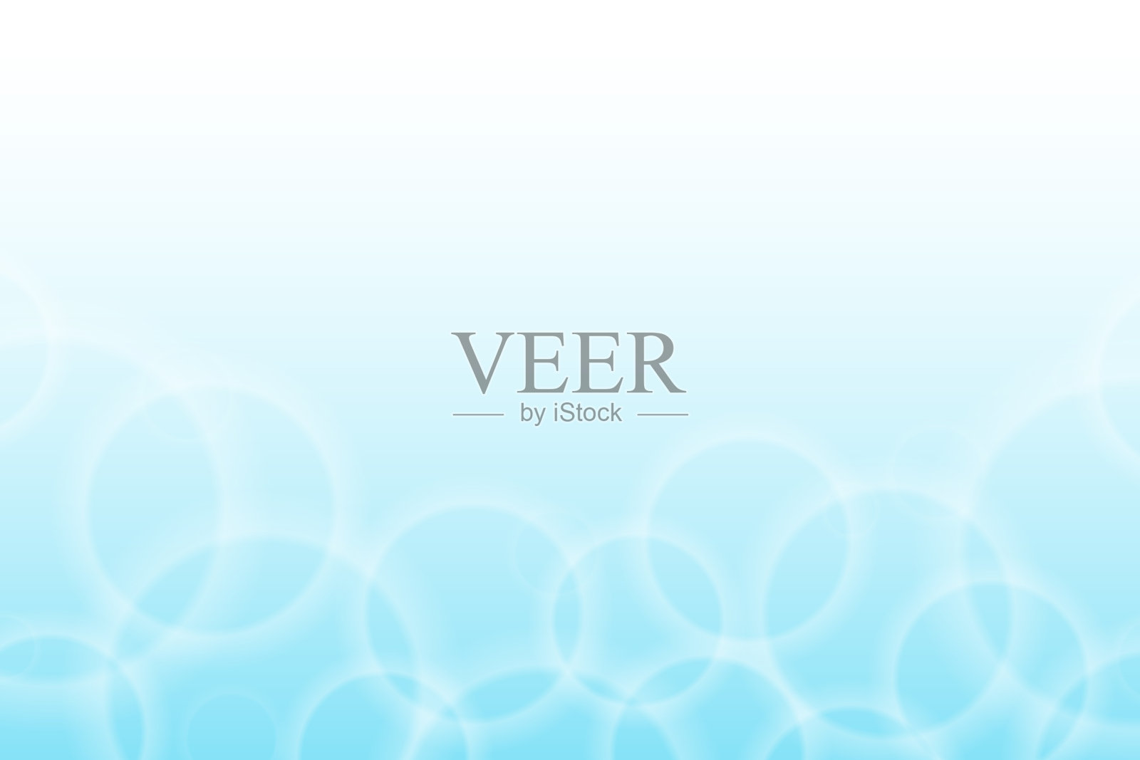 背景插图的浅蓝色渐变与光发光插画图片素材