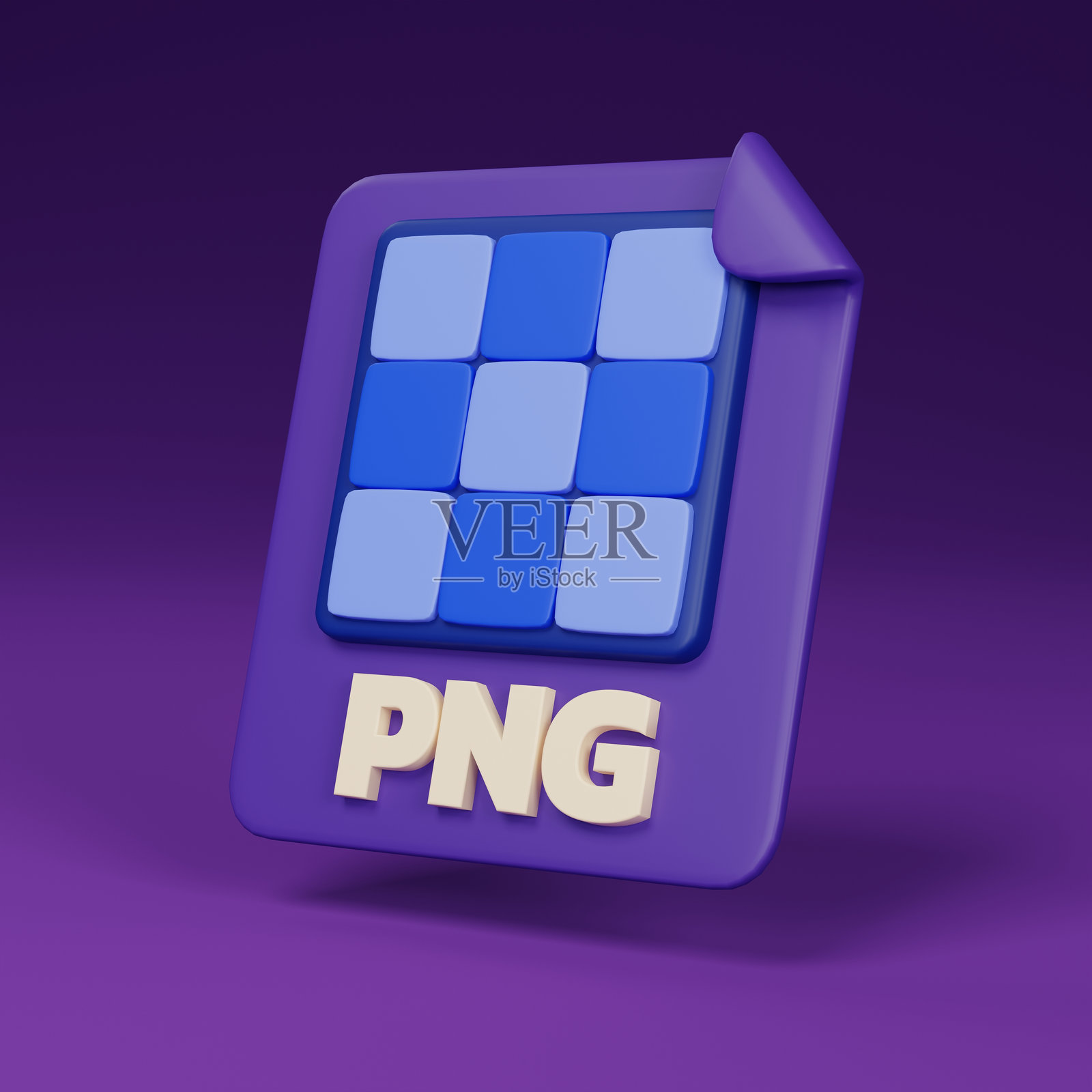 现代设计的PNG文件图标。3D渲染照片摄影图片