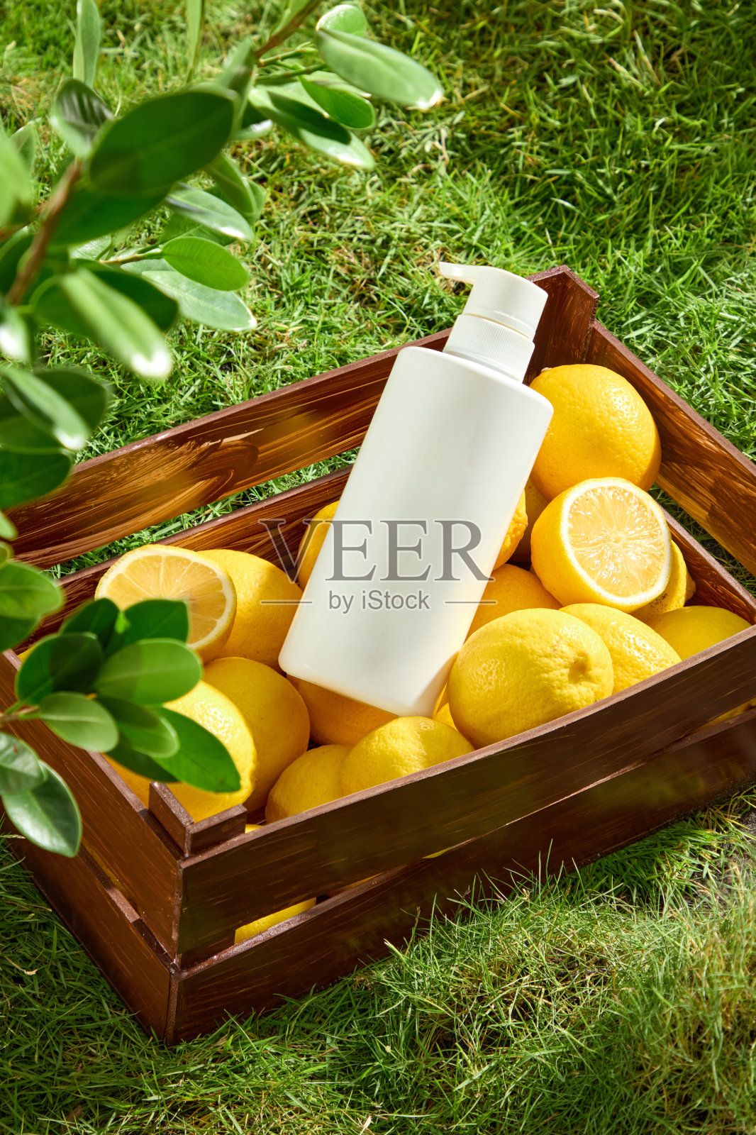 柠檬成分产品的广告照片照片摄影图片