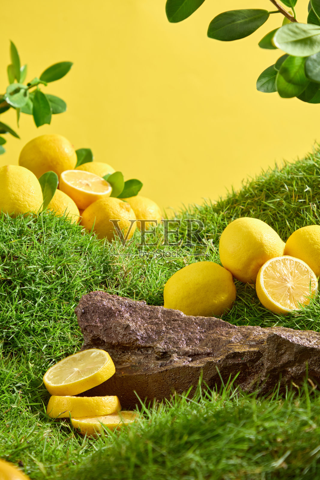 柠檬成分产品的广告照片照片摄影图片