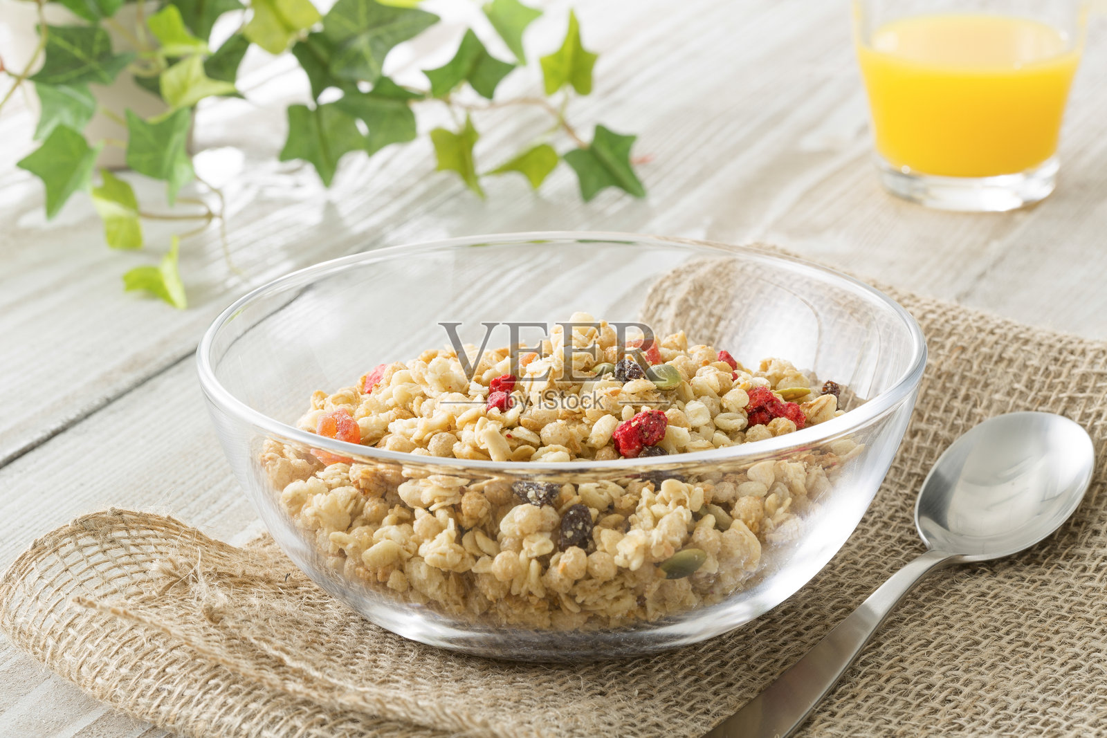 水果麦片照片摄影图片