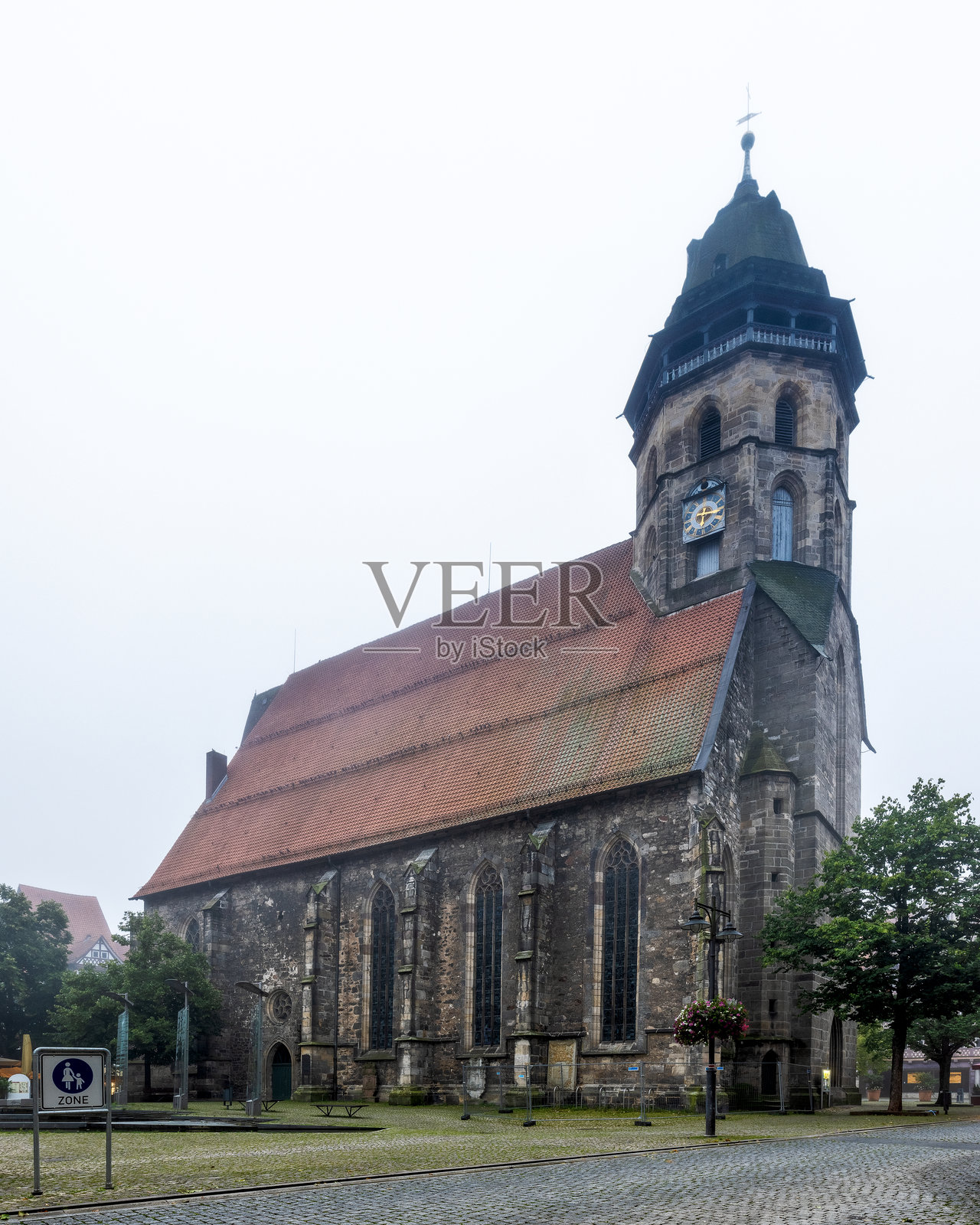 汉恩的圣布莱修斯教堂。Munden照片摄影图片