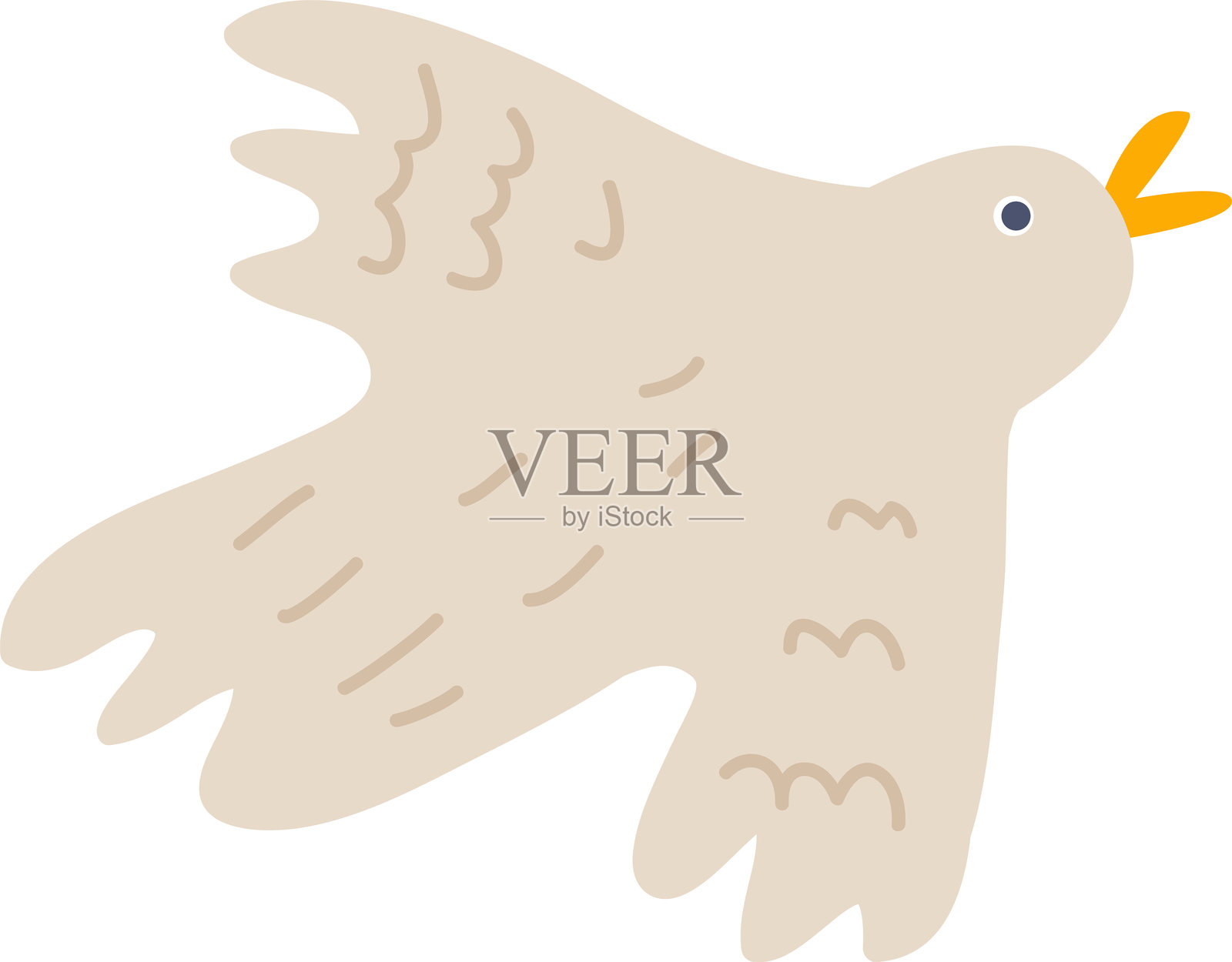 elements_011_cute_cozy_calendar_template_with_hand_drawn_seasons_elements_set插画图片素材