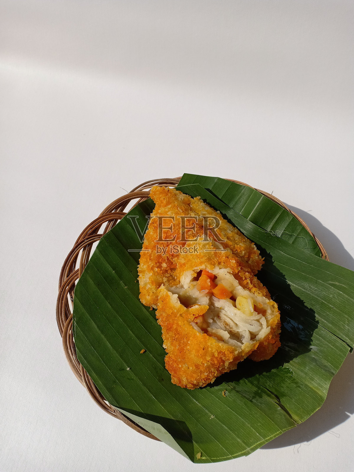 脆脆酱饼照片摄影图片