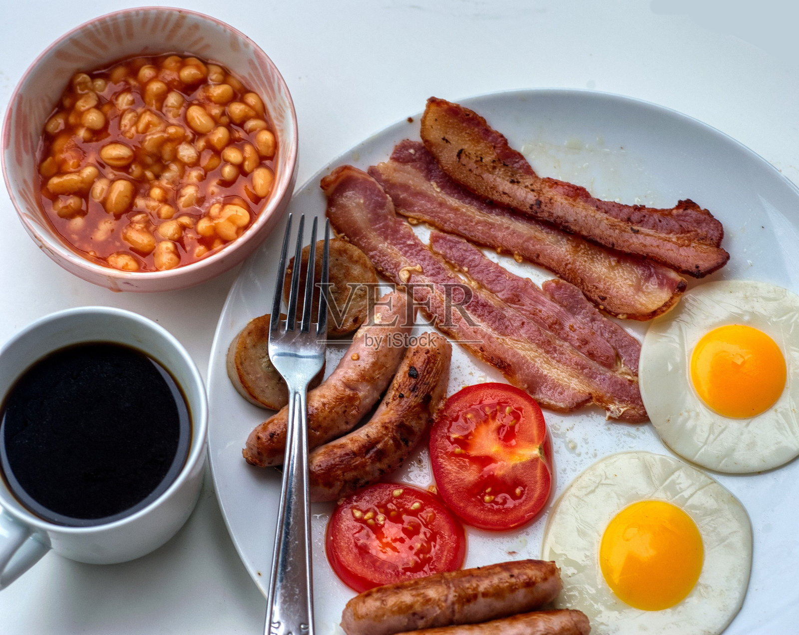 英式早餐照片摄影图片