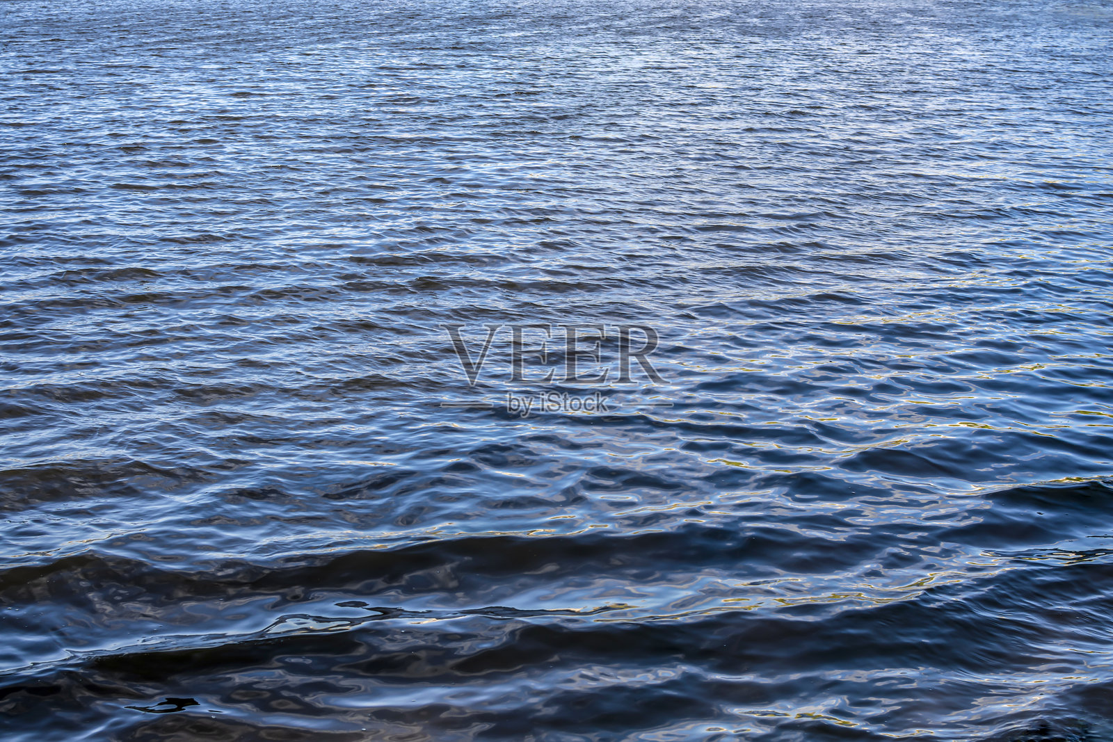 蓝色海浪。照片摄影图片