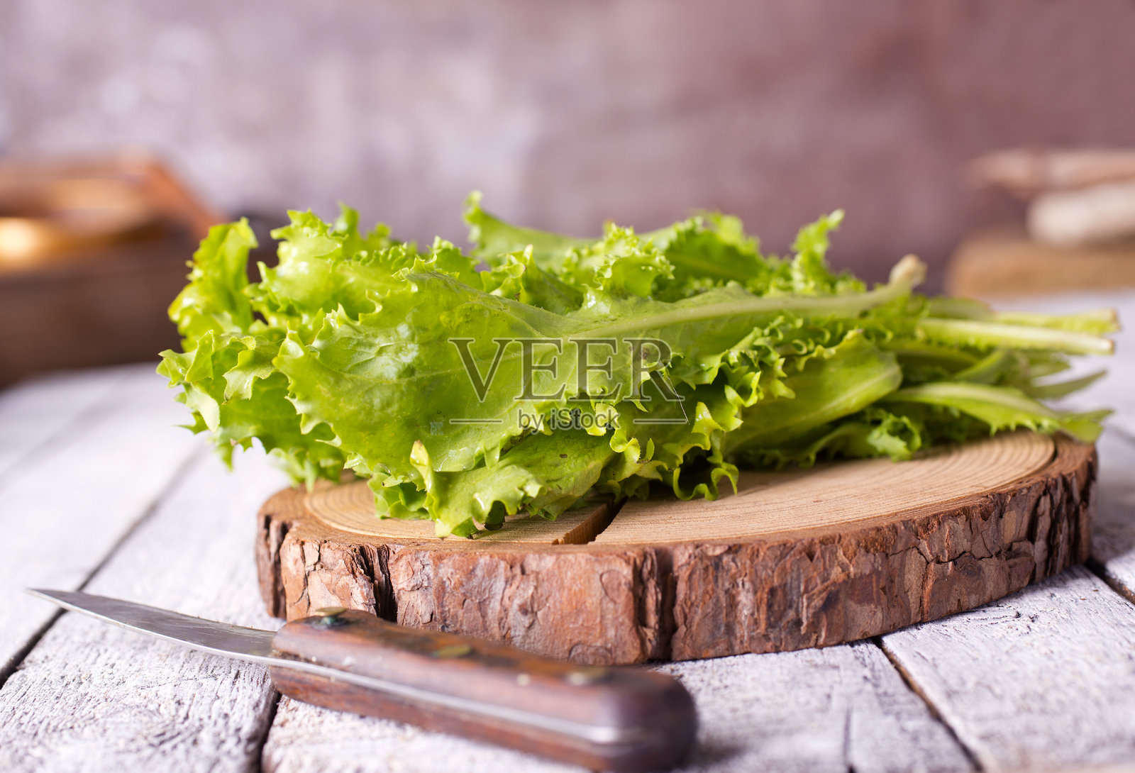 健康食品,绿色生菜叶照片摄影图片