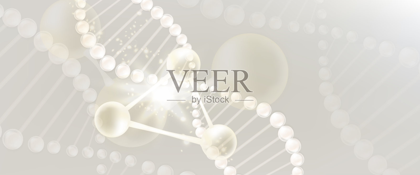 透明质酸和烟酰胺护发护肤解决方案广告,白色胶原蛋白精华液滴与化妆品广告背景,插图矢量图。插画图片素材