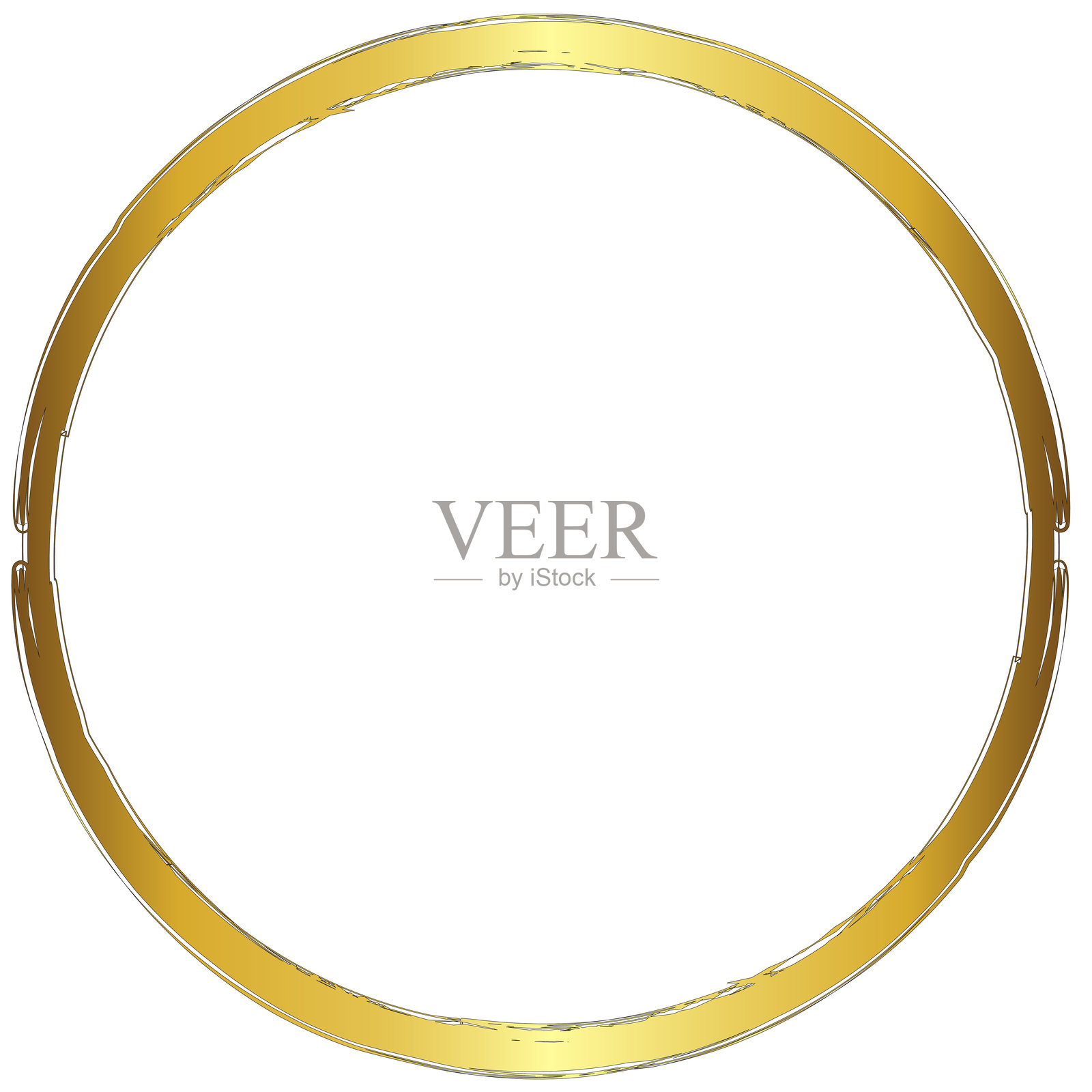 圆形金框 豪华金色相框 金色相框 金色边框 矢量框架 横幅 镀金框 精美装饰 装饰元素 模板 独立背景 相框 婚礼相框 周年纪念插画图片素材