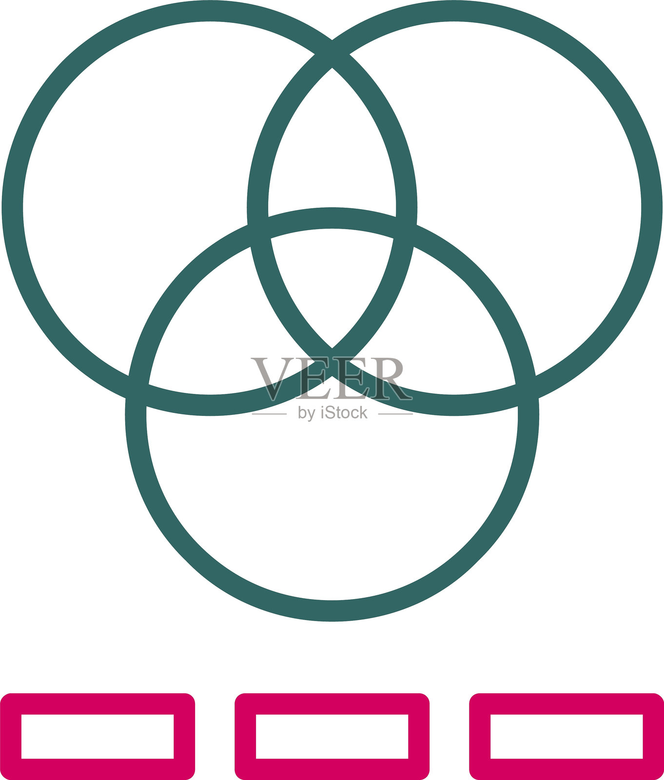 双色RGB线条图标插画图片素材