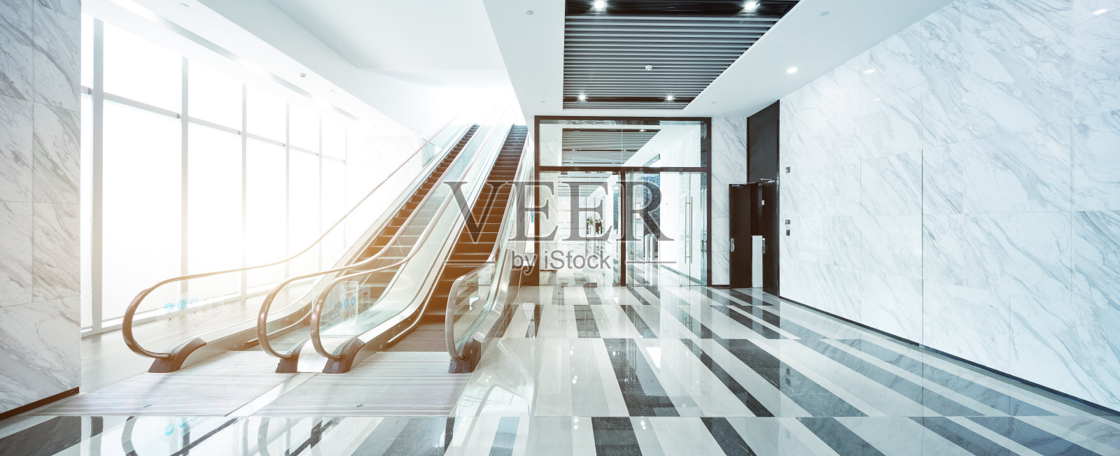 自动扶梯大厅照片摄影图片