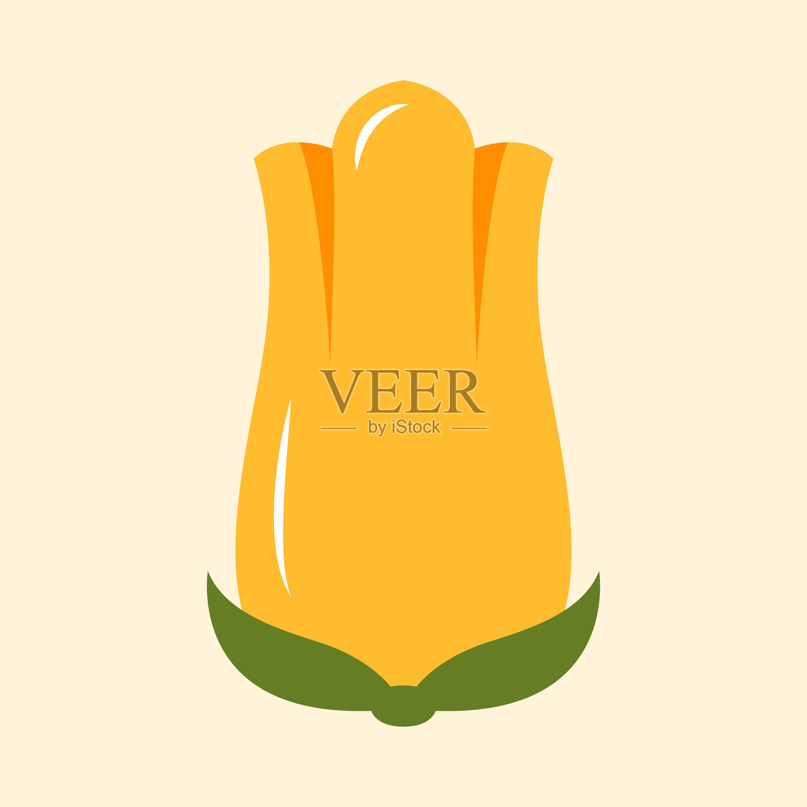 美洲原住民遗产月花卉设计元素集合插画图片素材