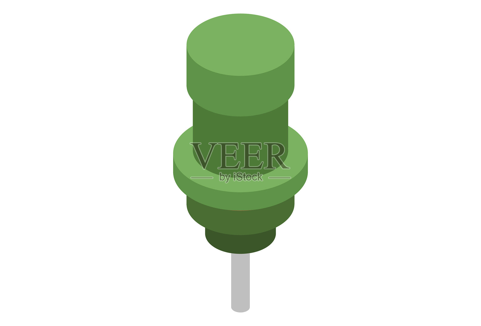 等距图钉插画图片素材