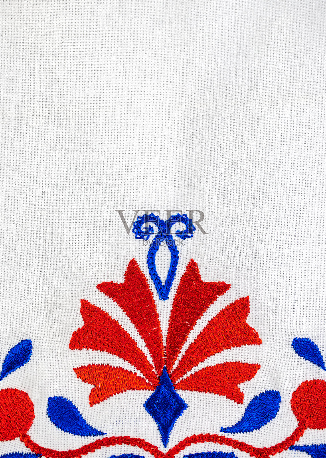 斯洛文尼亚桌布刺绣照片摄影图片