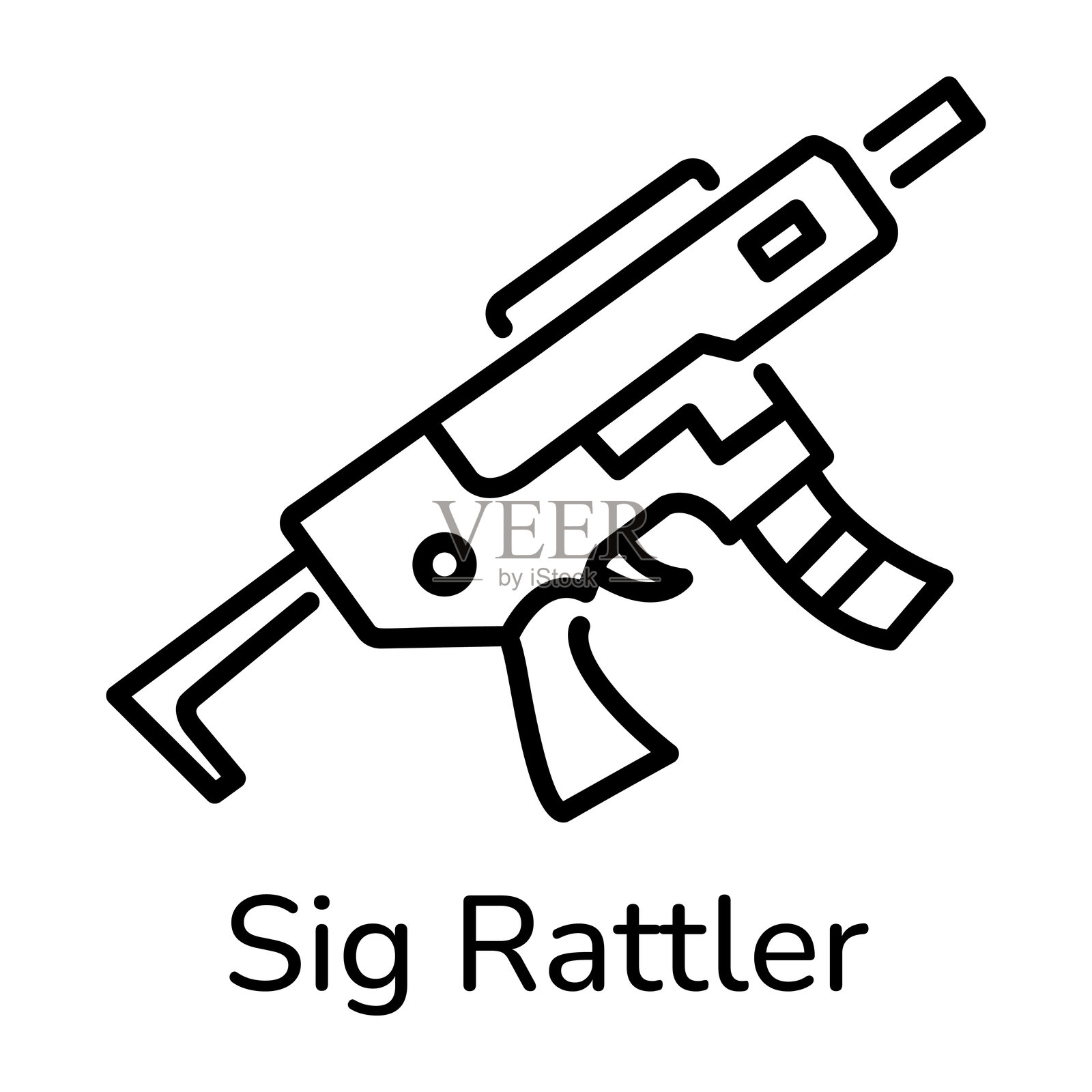 西格·拉特插画图片素材