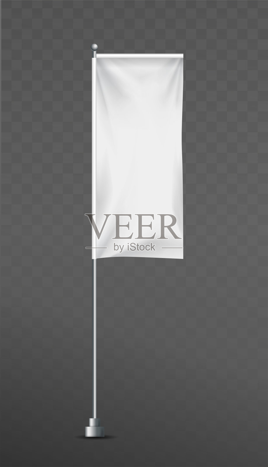 逼真的宣传广告牌。垂直广告和营销。海报或横幅。展示位置。促销和品牌识别,广告。3D矢量插图插画图片素材