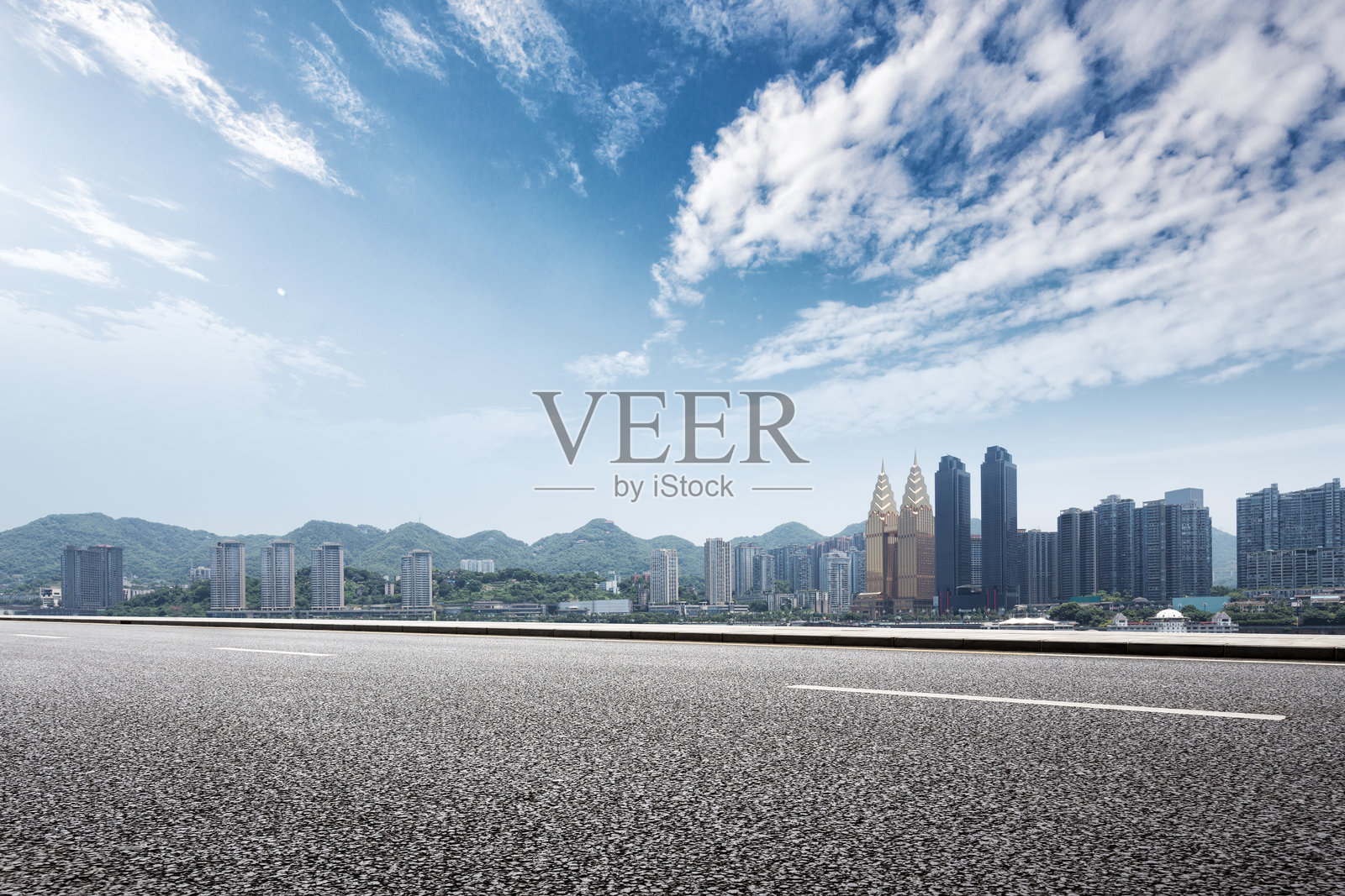 重庆城市天际线照片摄影图片