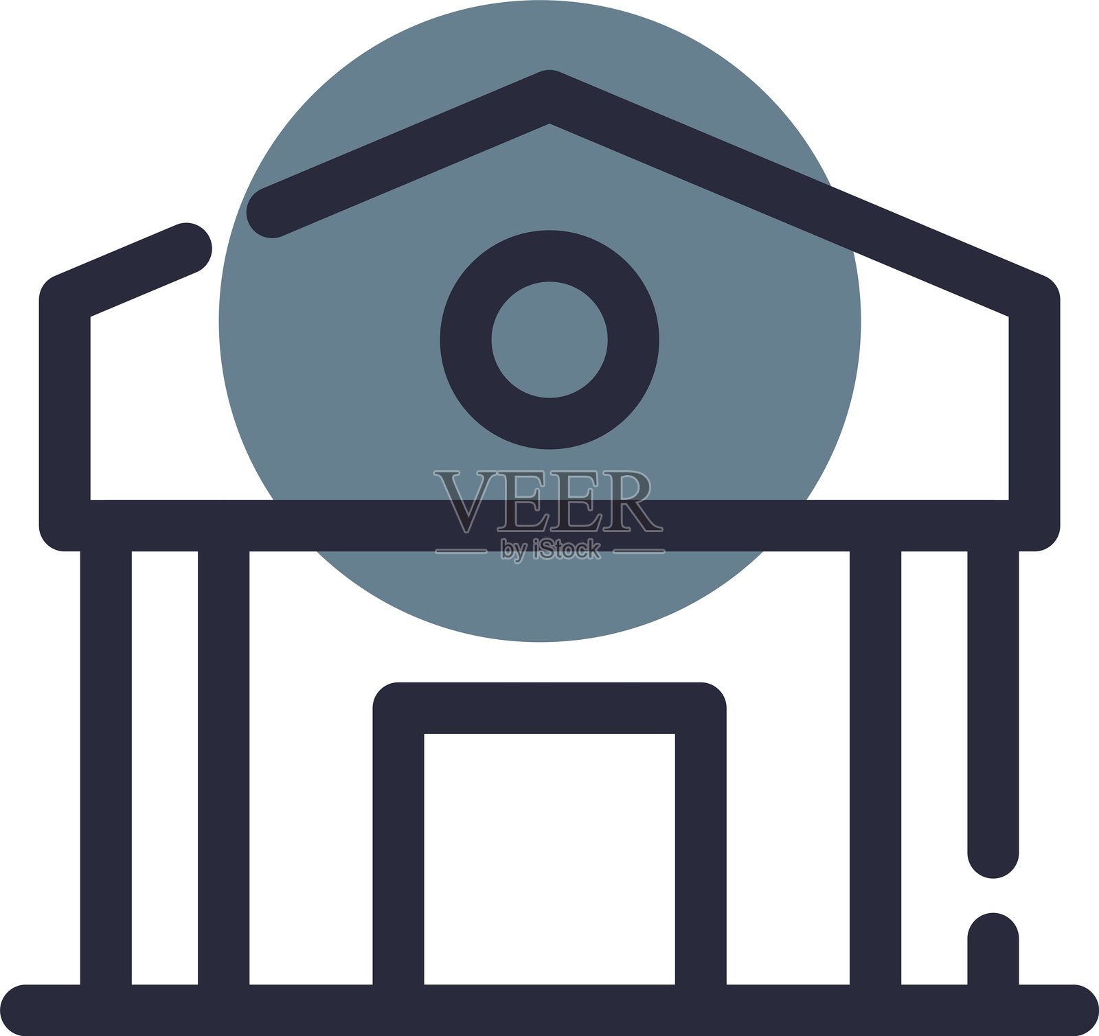 政府图标插画图片素材